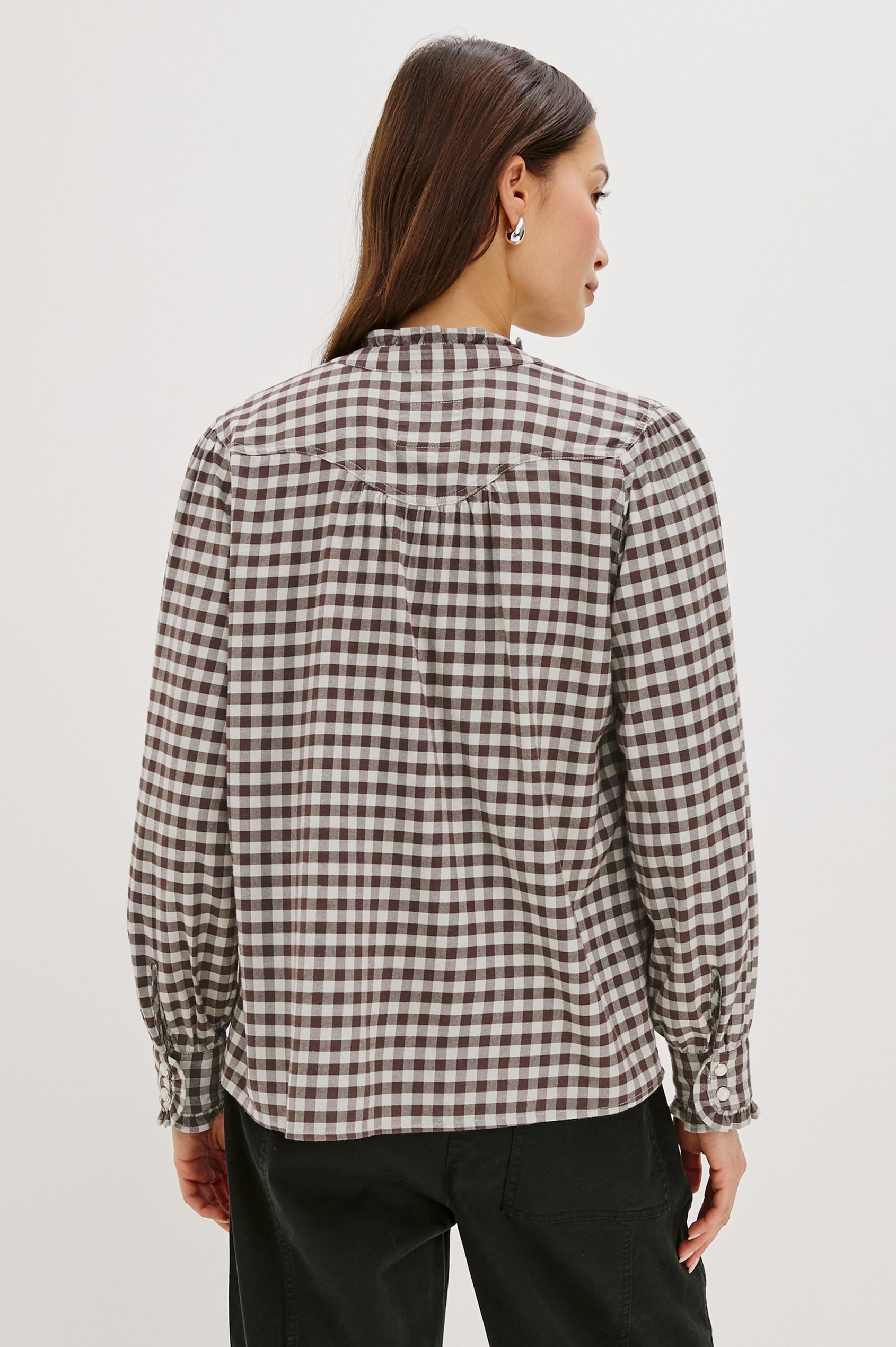 ALANNA SHIRT - CHOCOLATE CHIP