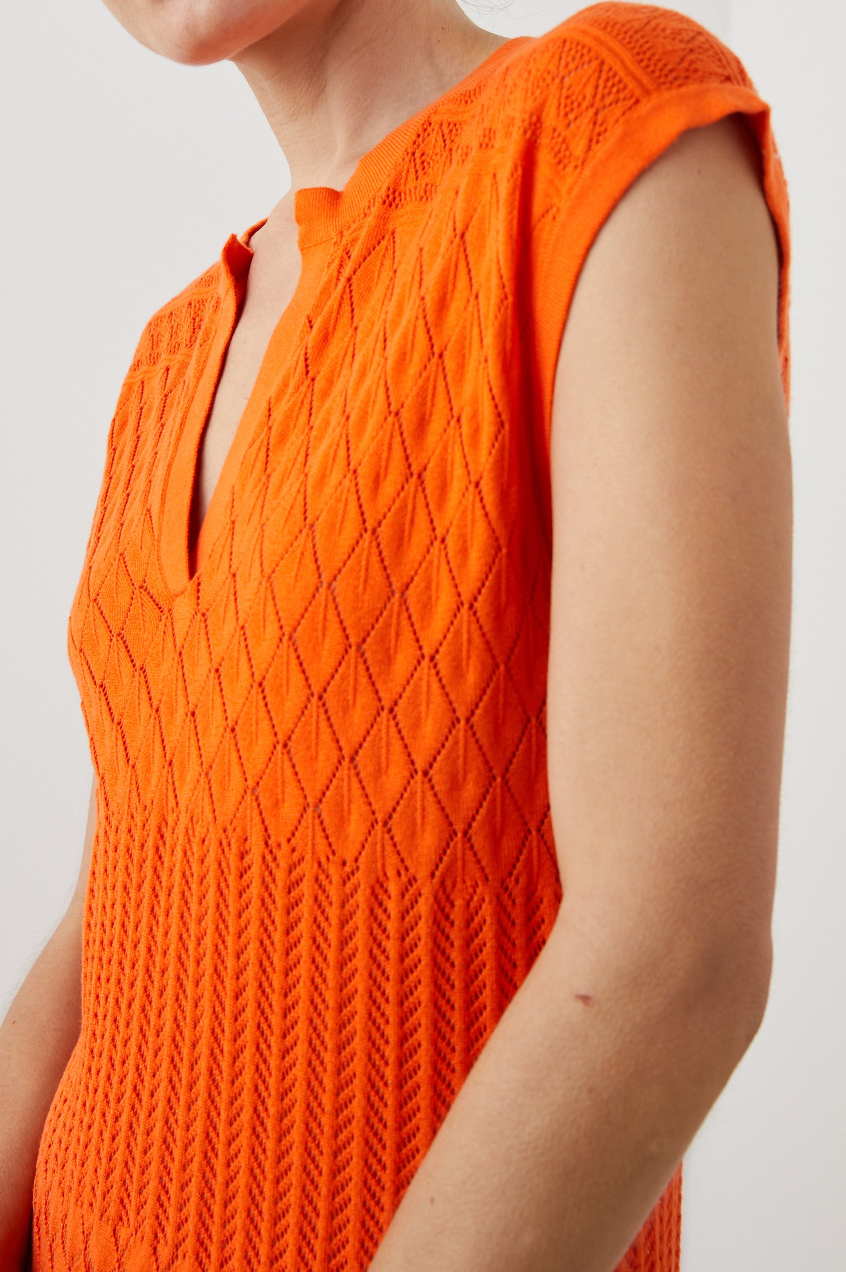 ASHLEY DRESS ARANCIONE -DETAILS
