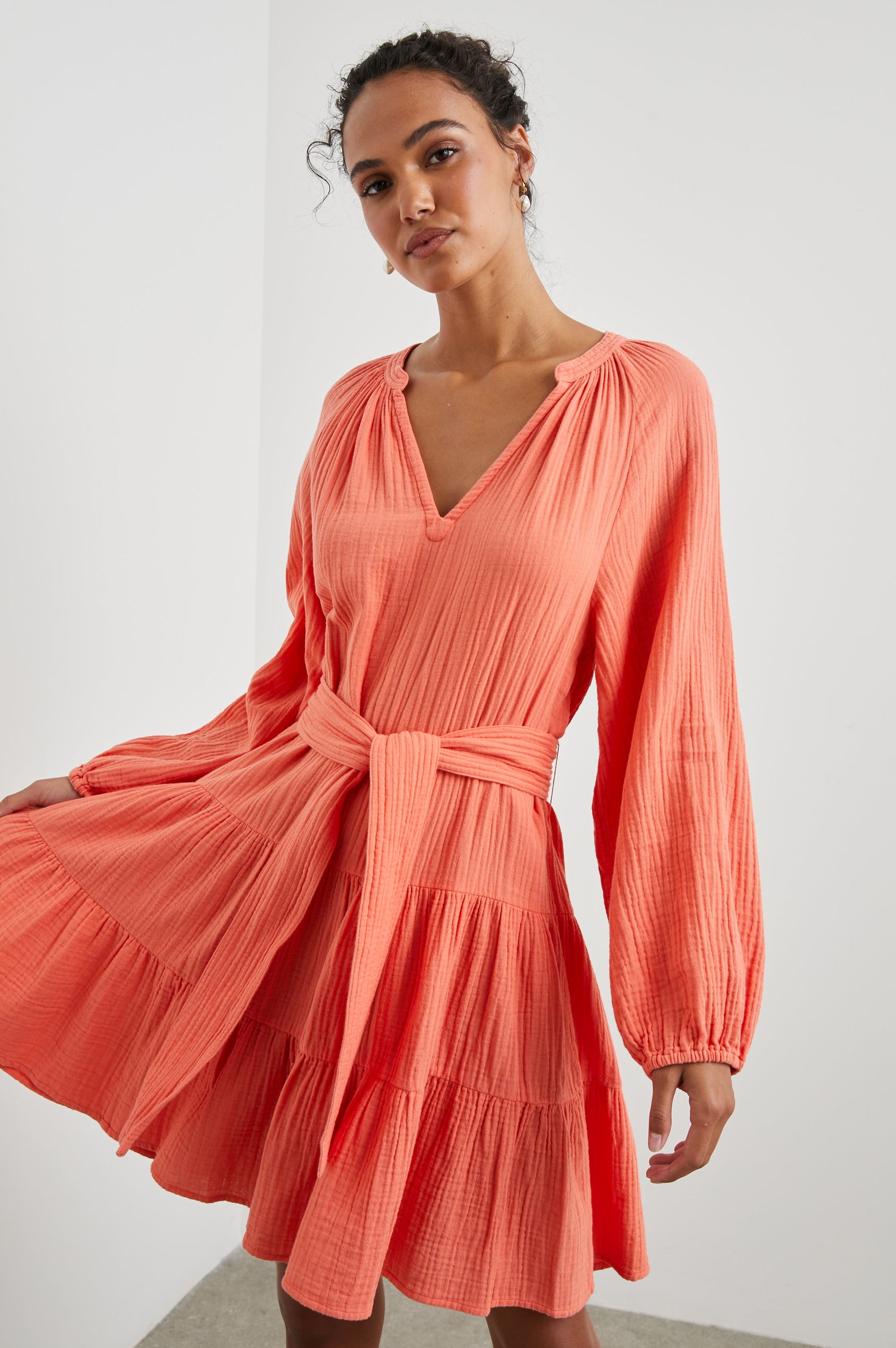 AURETA-PAPAYA-FRONT ANGLE