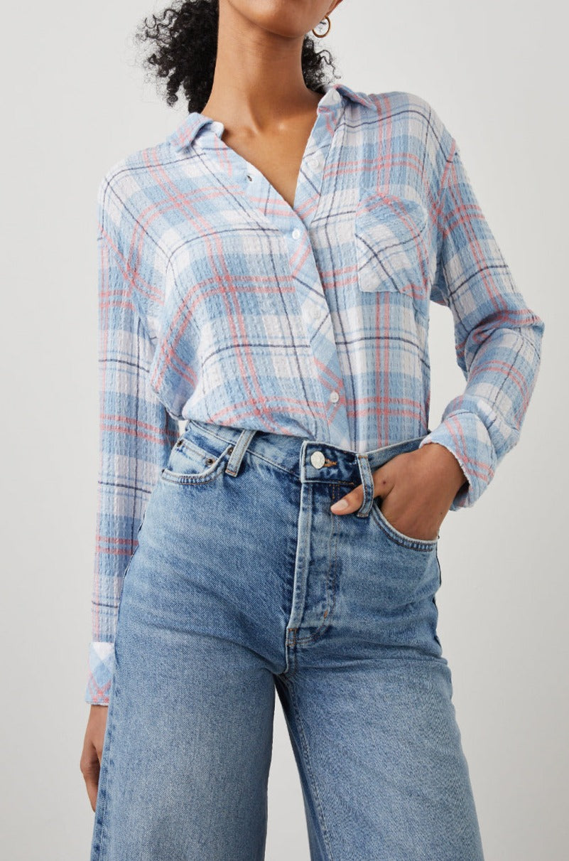 BRADY SHIRT IVORY CLOUD - FRONT TUCKED IN