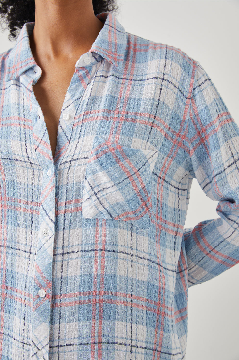BRADY SHIRT IVORY CLOUD - DETAIL