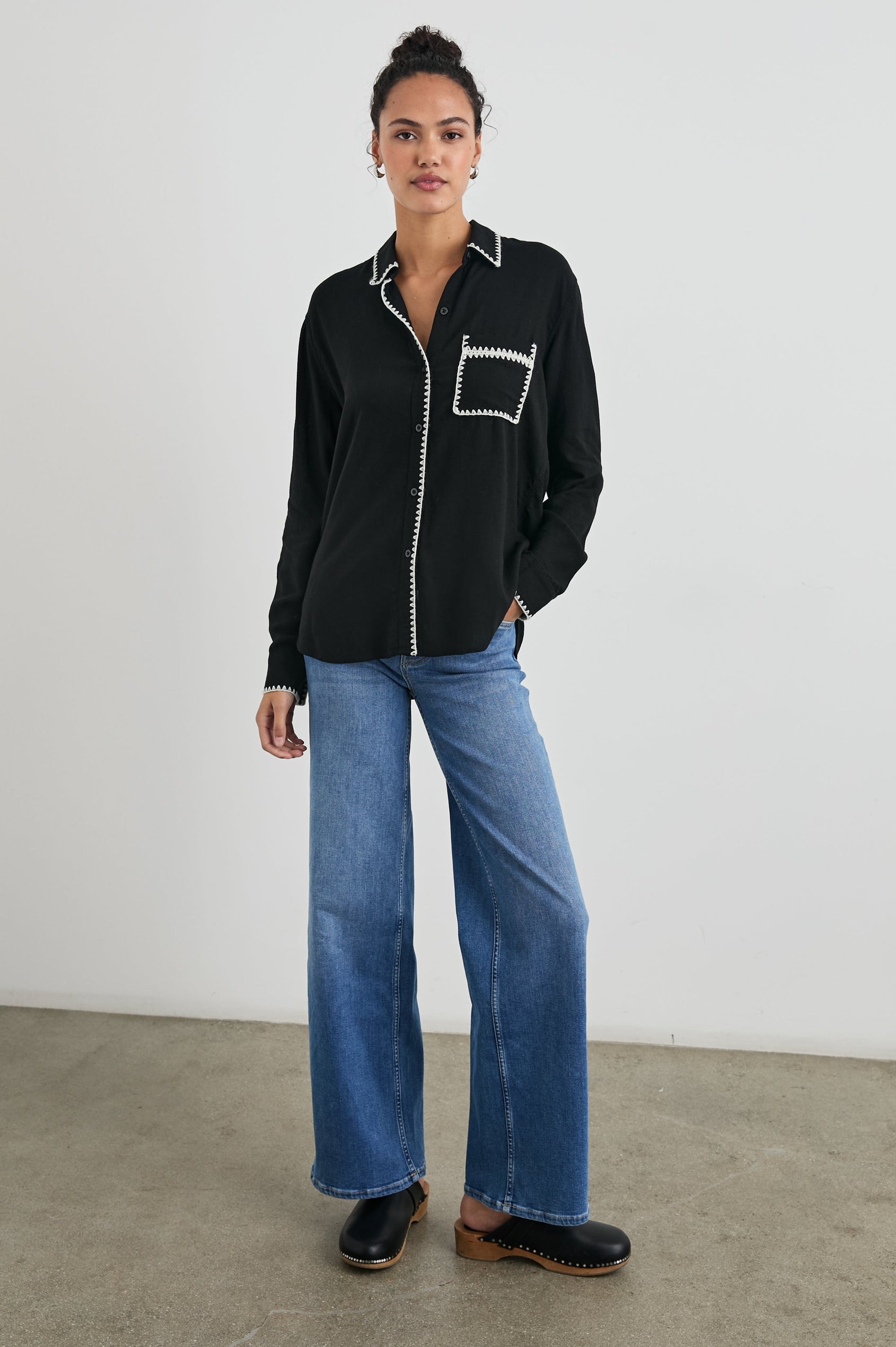 CHARLI-BLACK-BLANKET-STITCH-FULL FRONT BODY