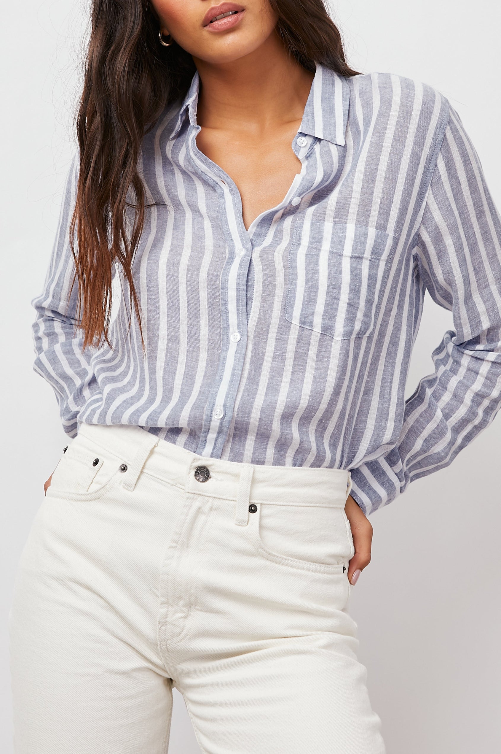 CHARLI-RHONE-STRIPE-FRONT TUCKED IN