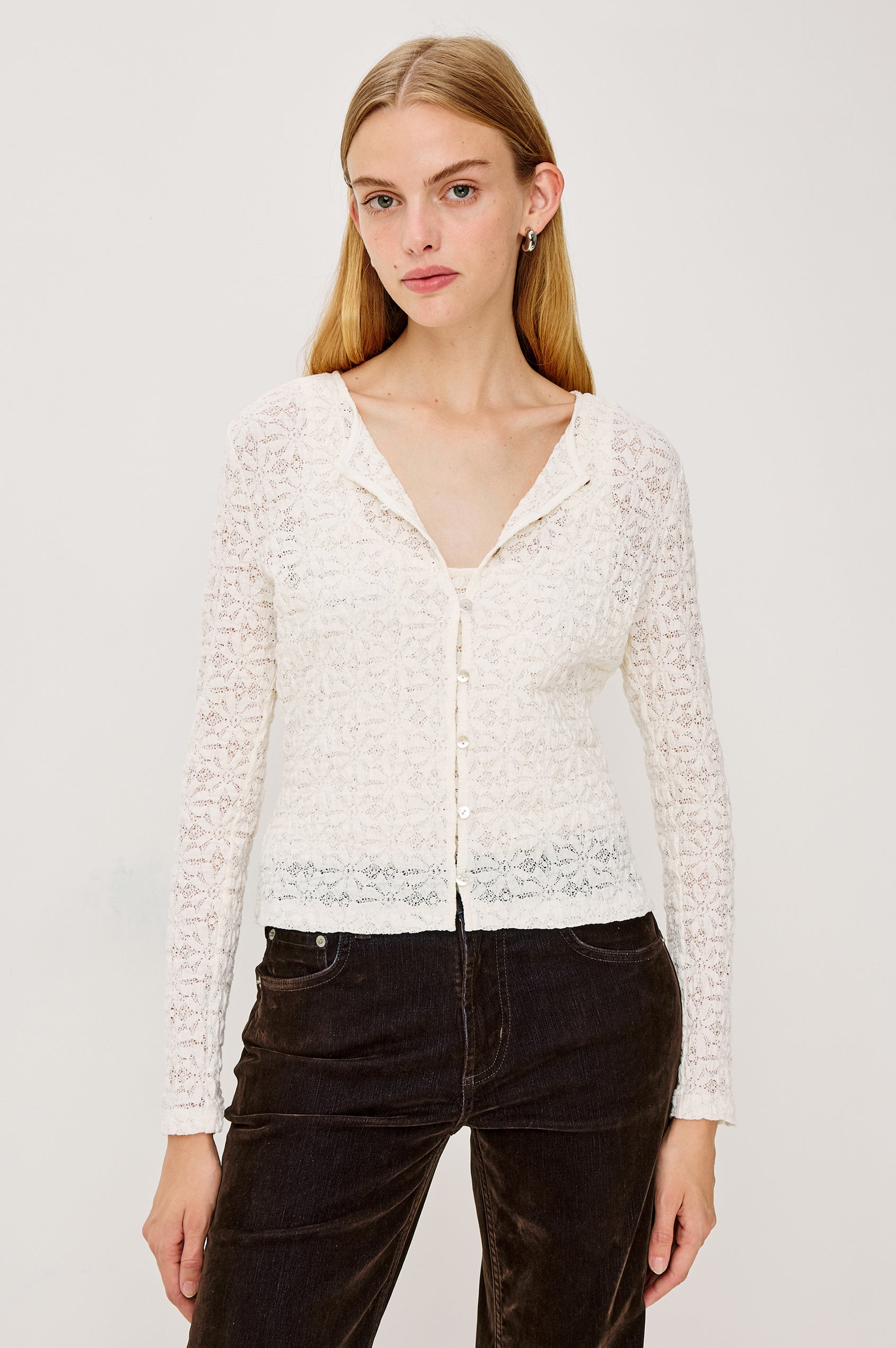 CYRAH TOP - IVORY