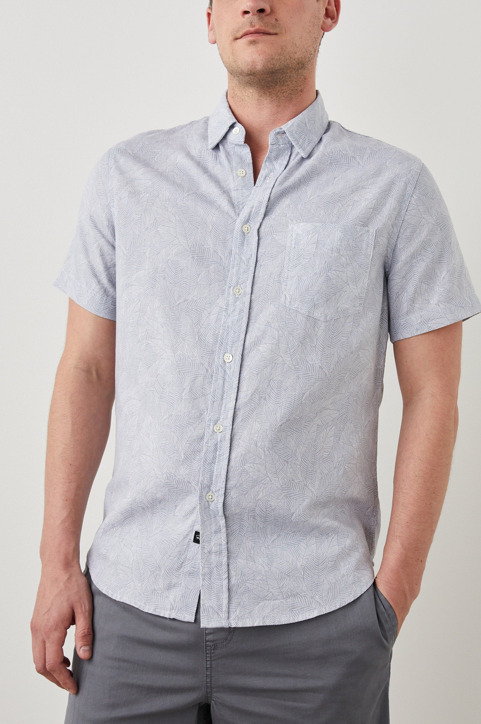FAIRFAX AMAZON SUN BLUE SHIRT - FRONT 2