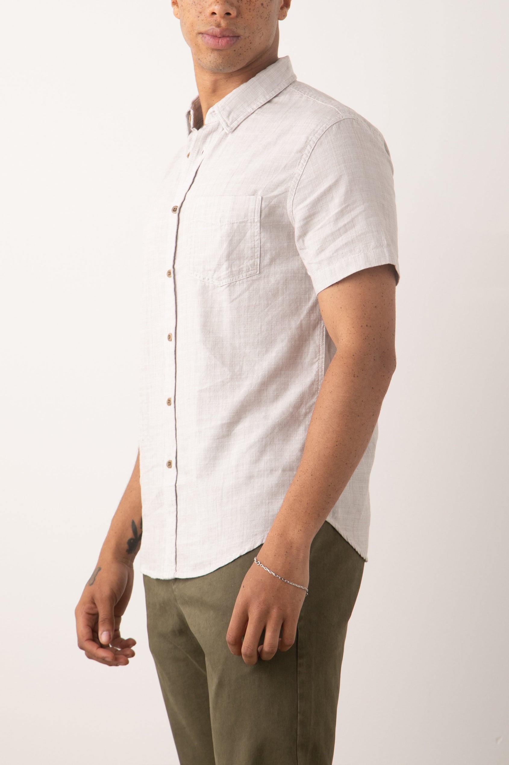 FAIRFAX CHINCHILLA SHIRT - SIDE BODY