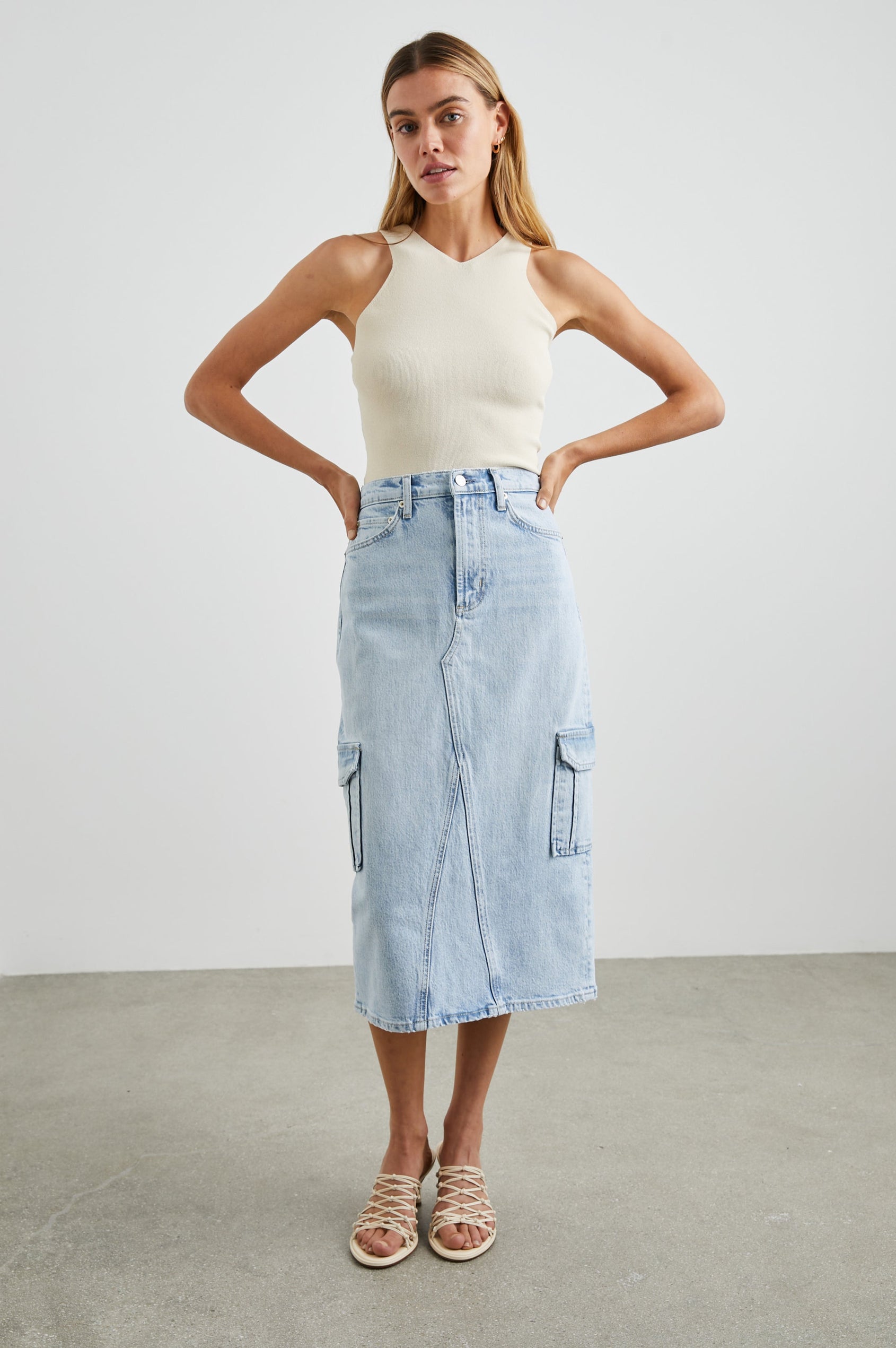 HIGHLAND CARGO SKIRT - RIVIERA -FULL BODY