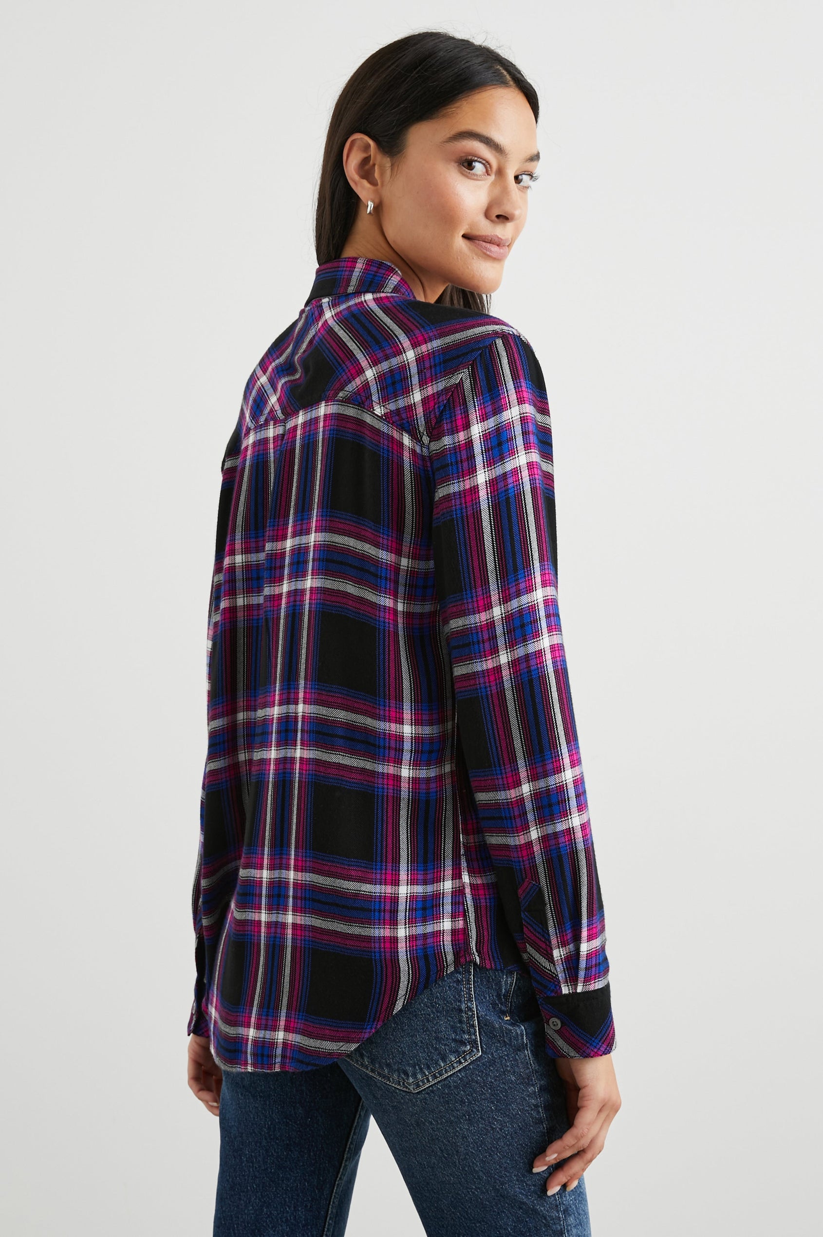 HUNTER-ELECTRIC-BLUE-BACK ANGLE
