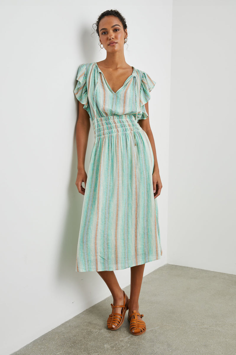 IONA DRESS - SEAVIEW STRIPE – Rails EU