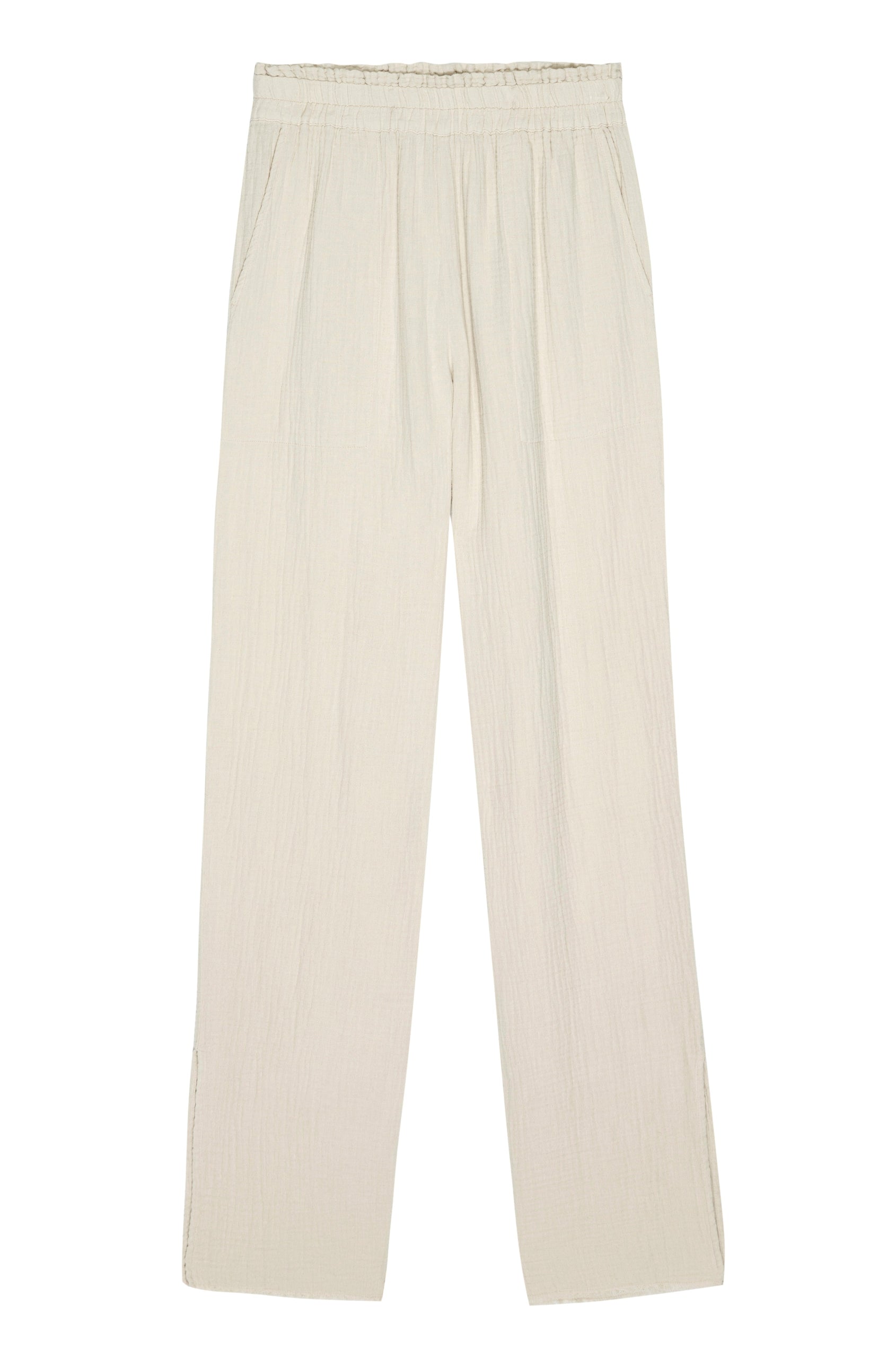 LEON FLAX PANTS-FLAT