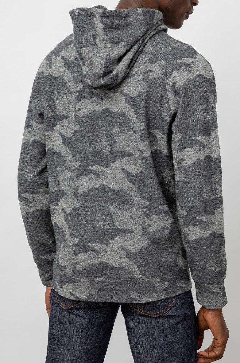 Magnuss Blue Camo Ls Pullover Hood - back