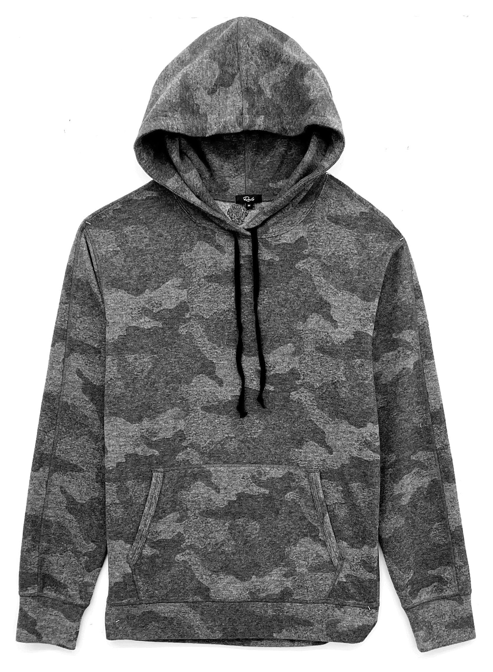 Magnuss Blue Camo Ls Pullover Hood - flat