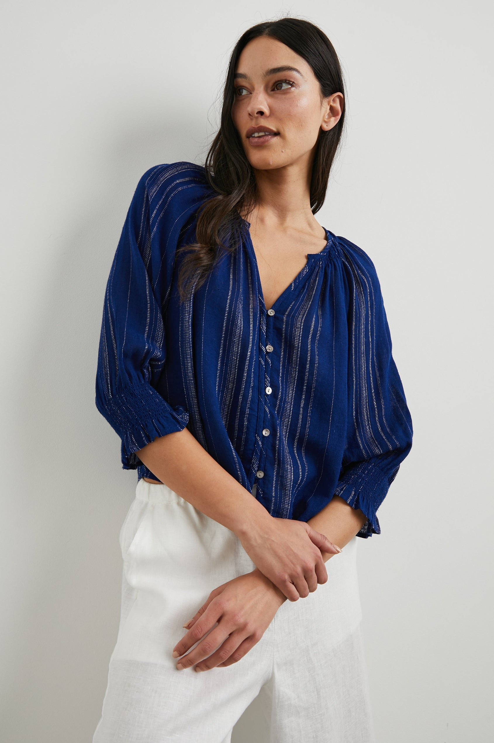 MARIAH-NOJA-STRIPE-FRONT ANGLE