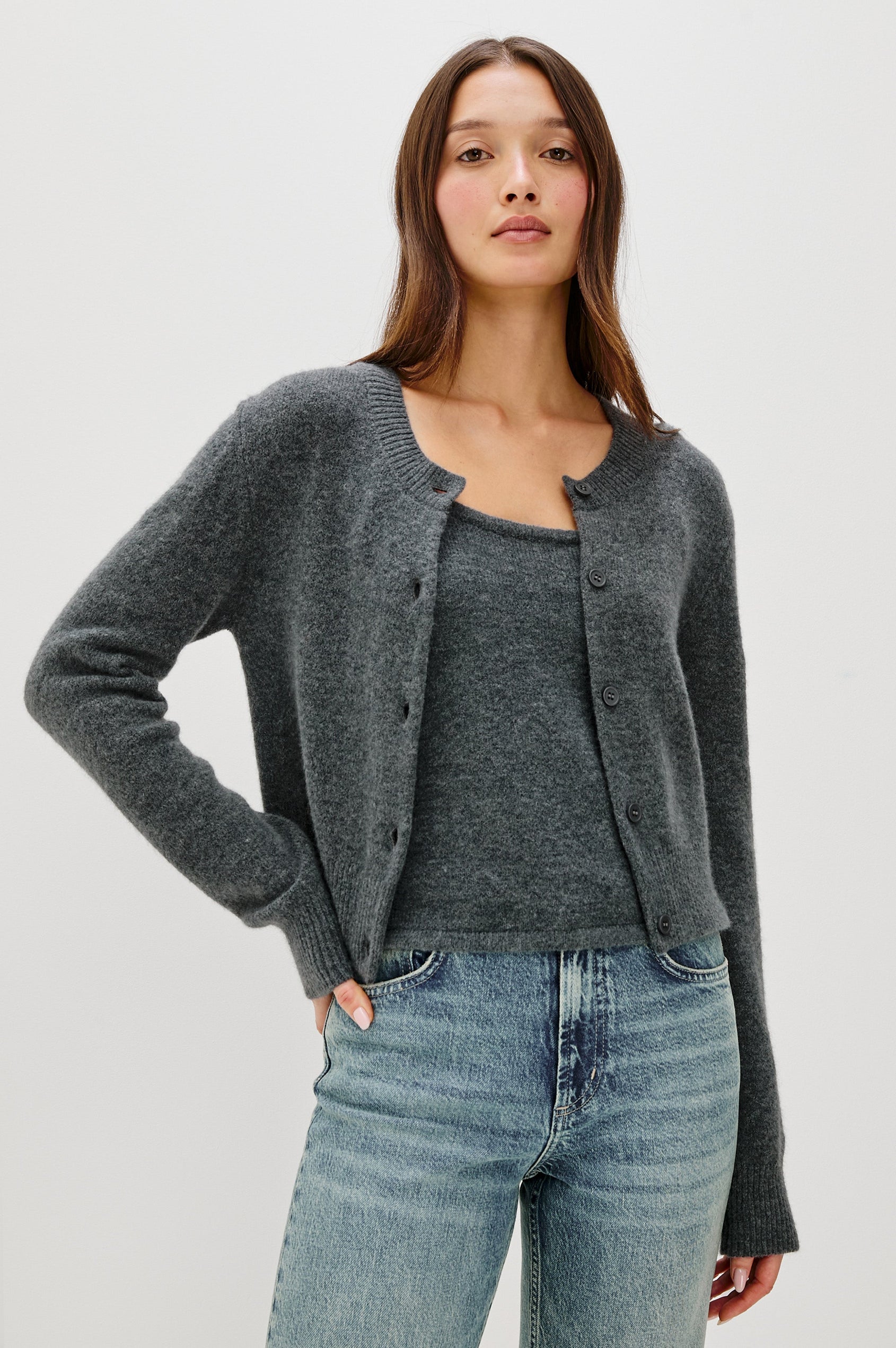 MATILDA SWEATER - CHARCOAL