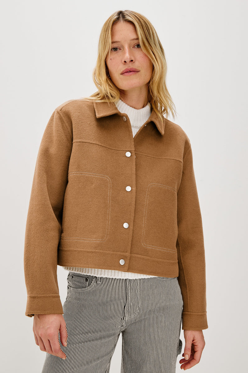 MOUNTAIN JACKET - CAMEL – Rails EU