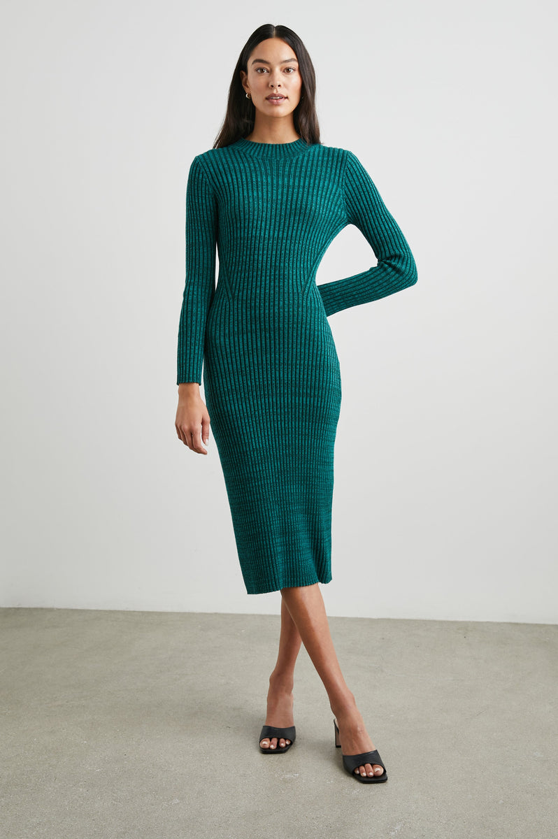 NELLIE DRESS - EVERGREEN  Rails EU