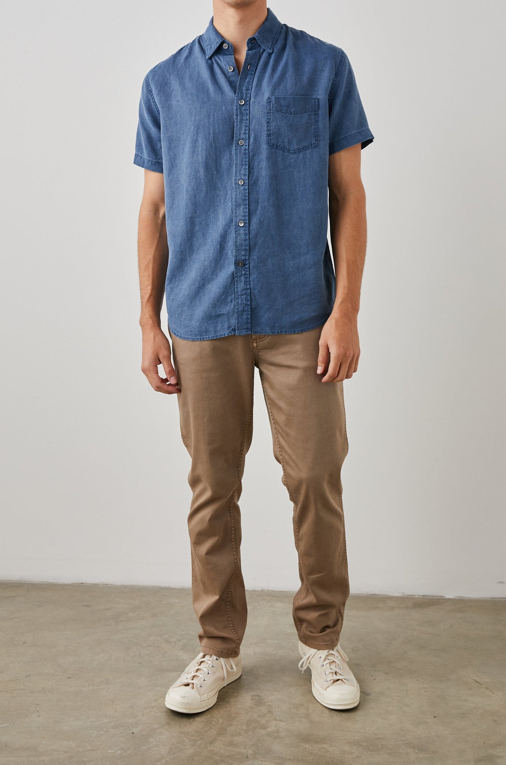 PAROS SHIRT LAPIS - FULL FRONT BODY
