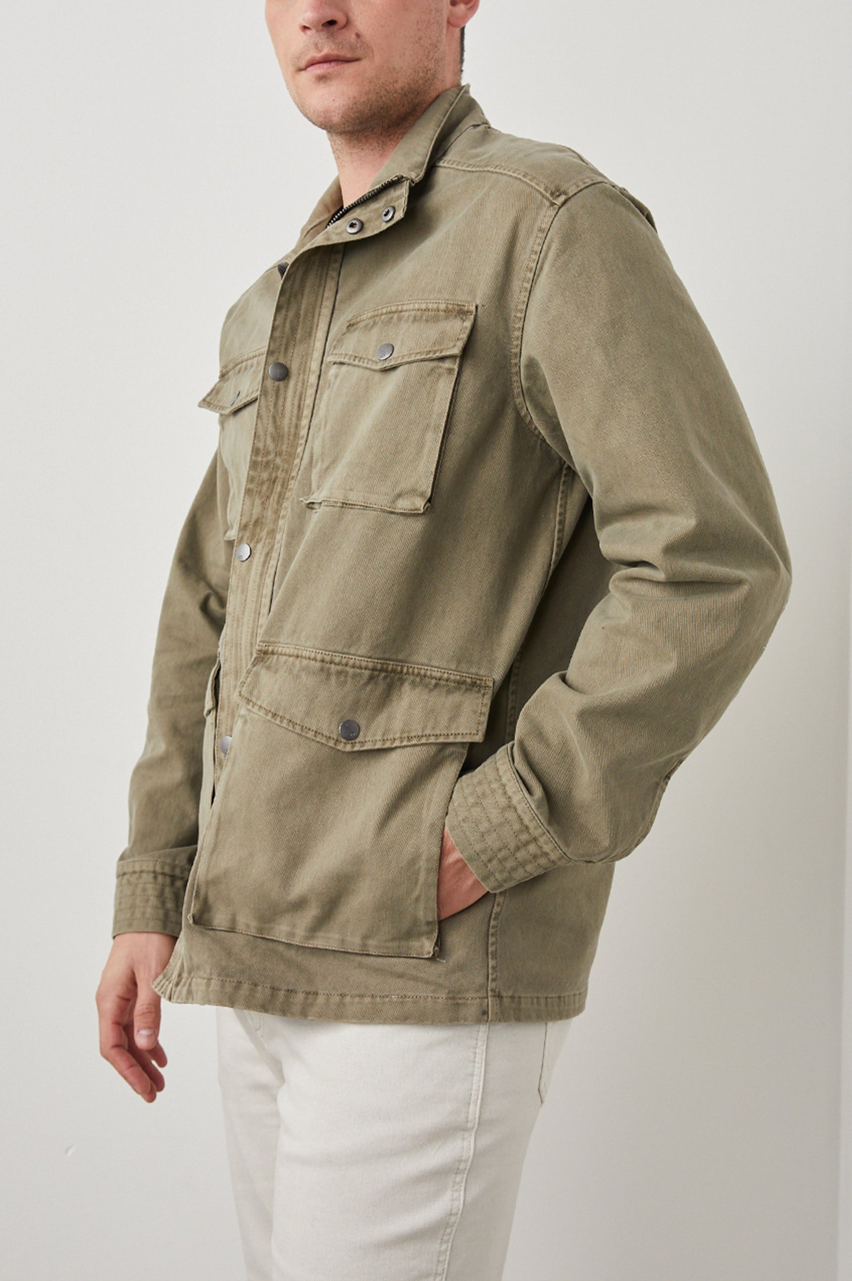 PORTER SAGE JACKET - SIDE