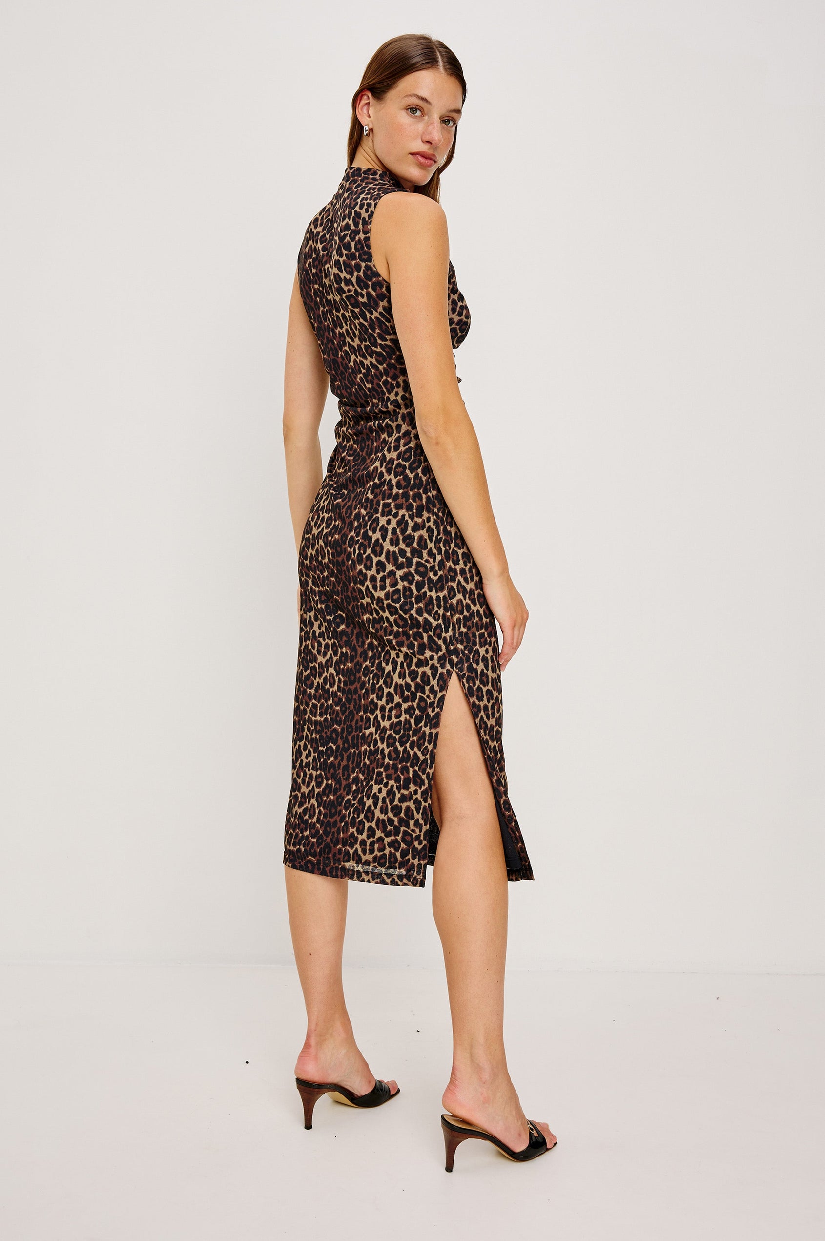 REBECCA DRESS - BROWN NALA