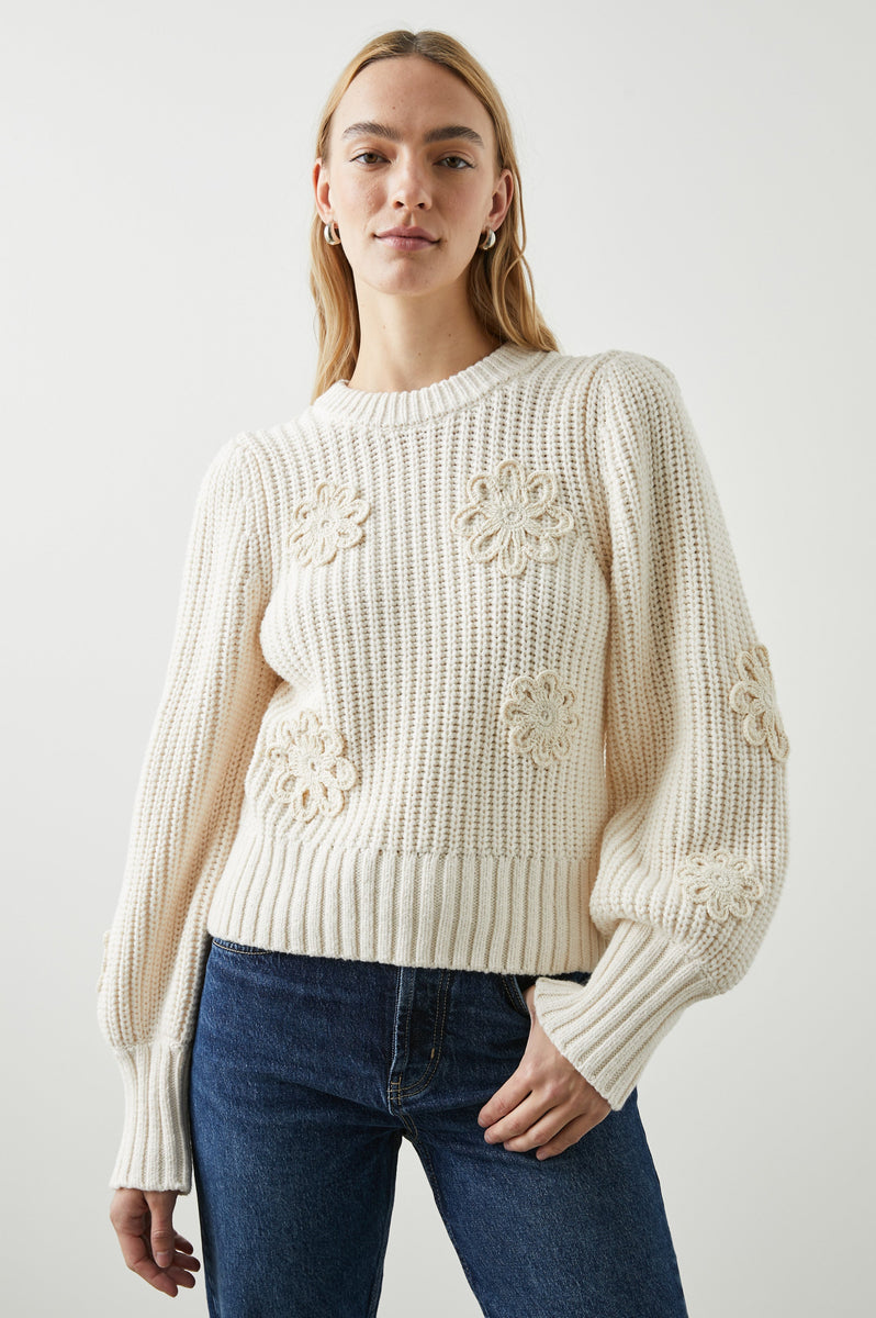 Rails Dhalia good Knit Sweater in Ivory