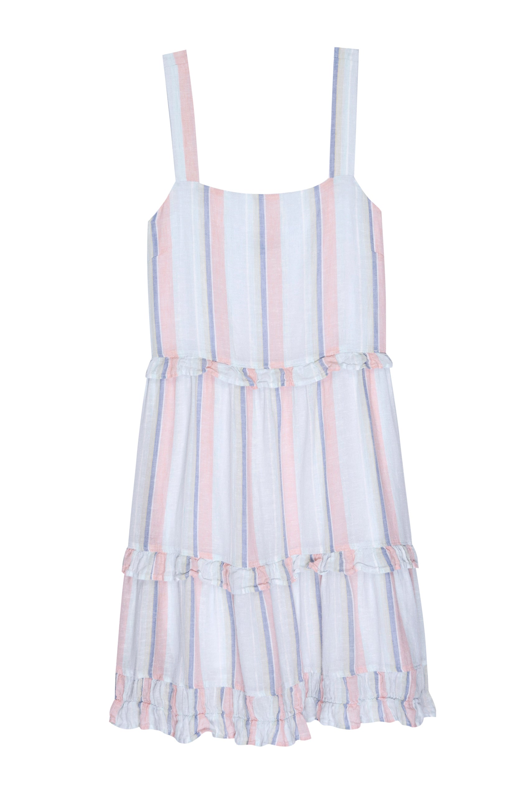 SANDY DRESS - BIARRITZ MULTI STRIPE