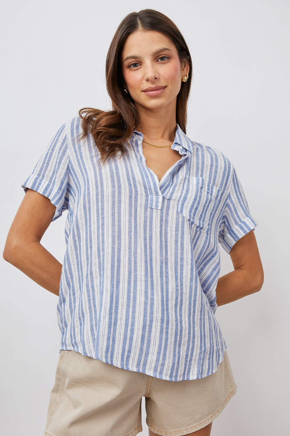SAVANNAH NEW HAVEN STRIPE -FRONT