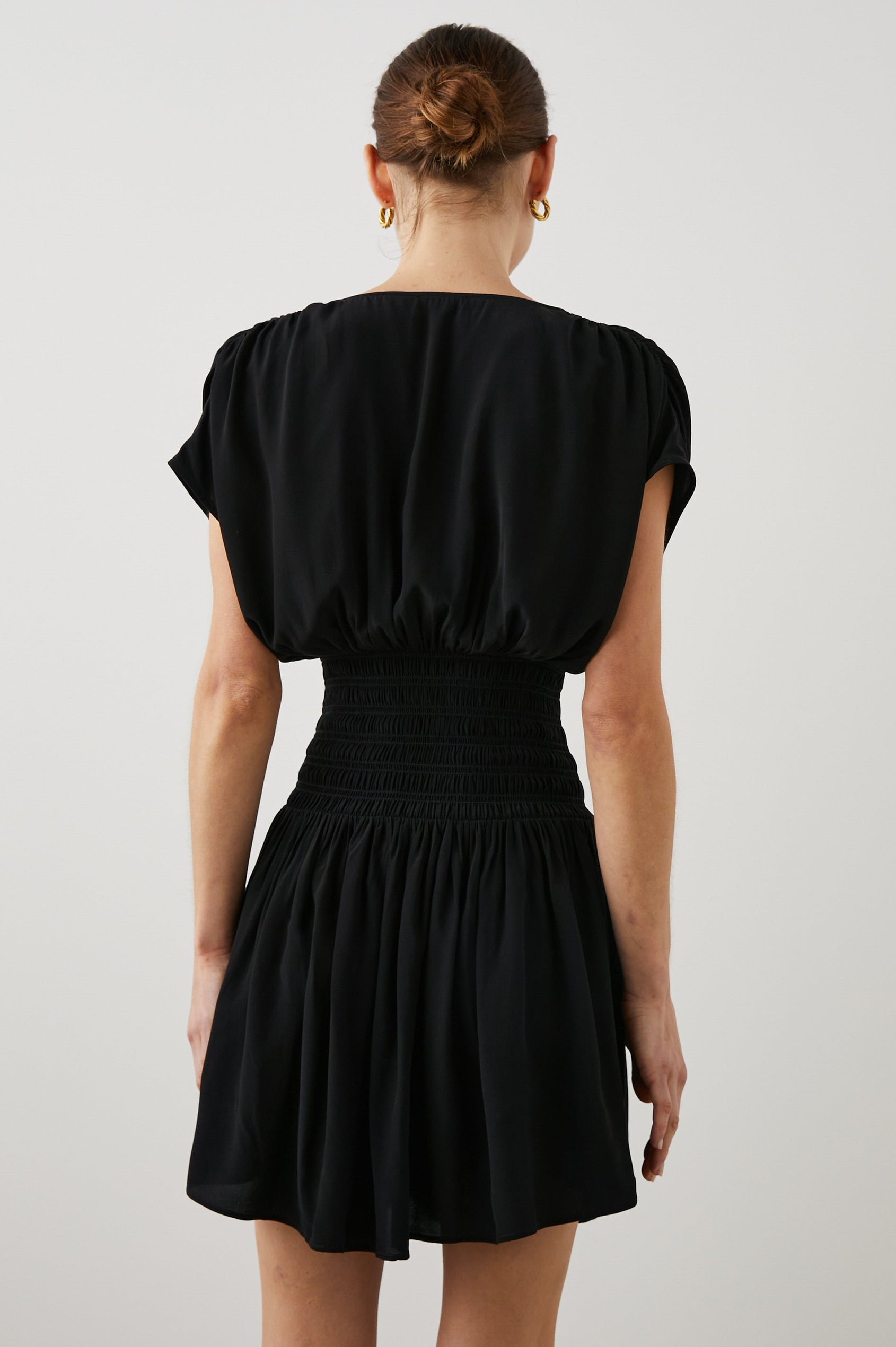 SIERA DRESS BLACK - BACK