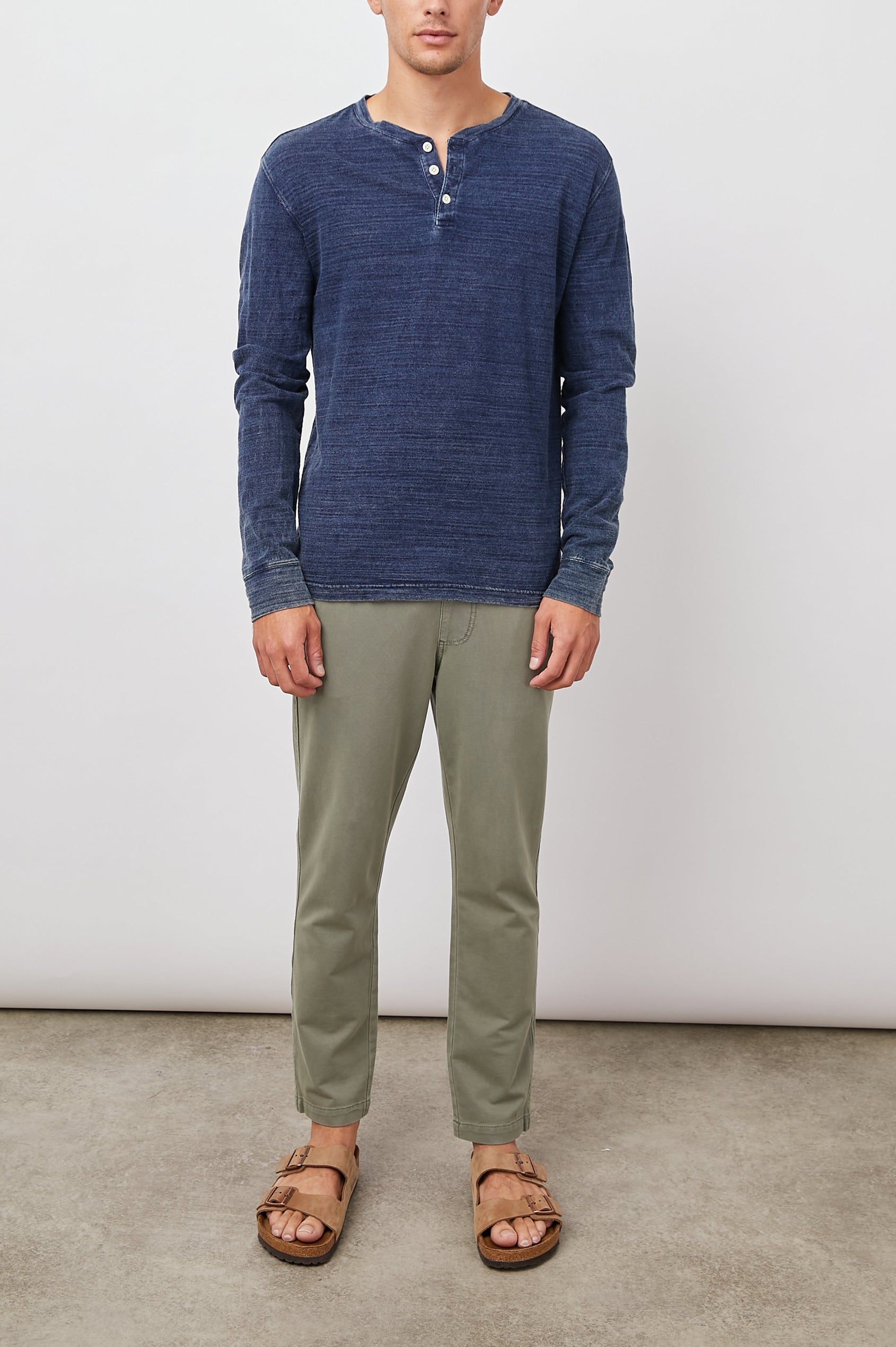 SKHI HENLEY - DARK WASH - FULL BODY