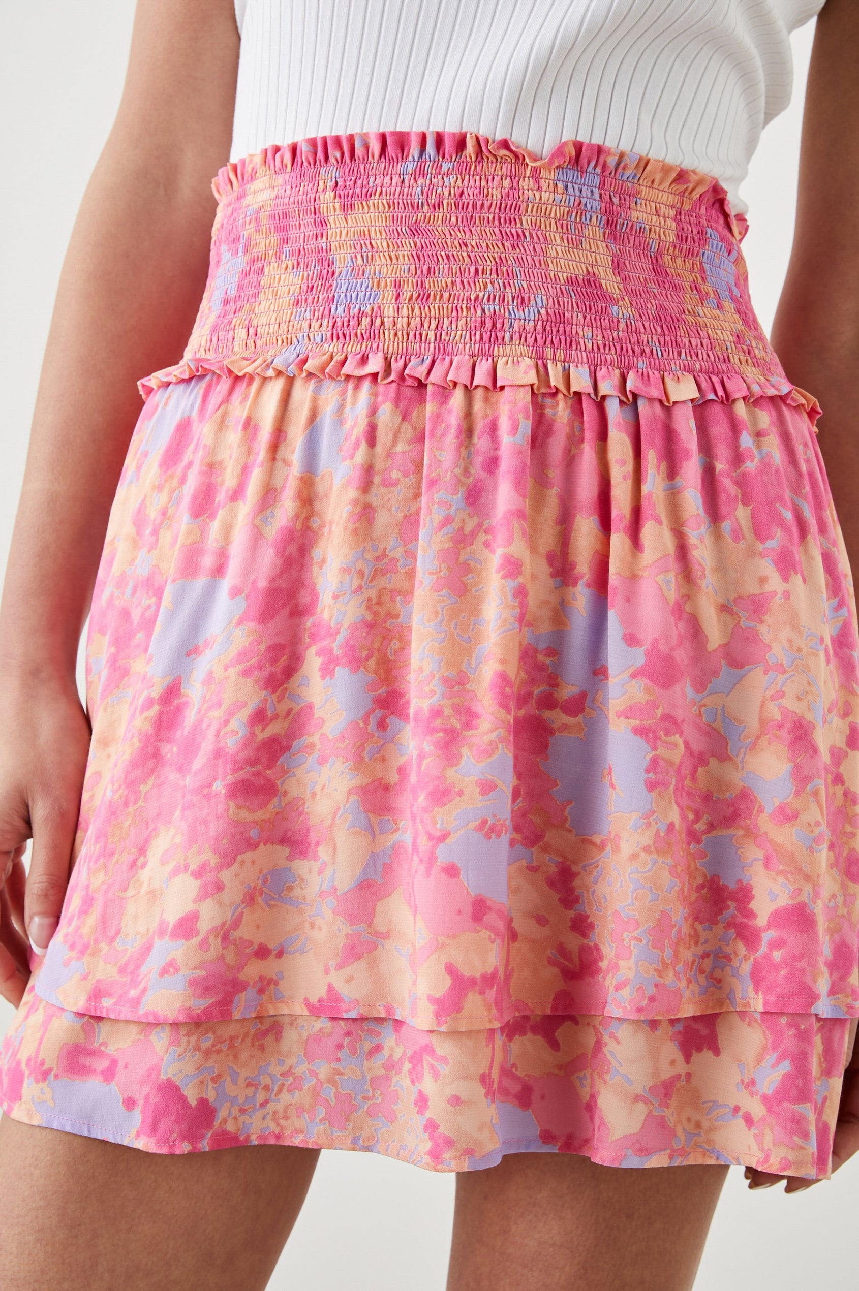 ADDISON SKIRT PASSION FLOWER - DETAIL
