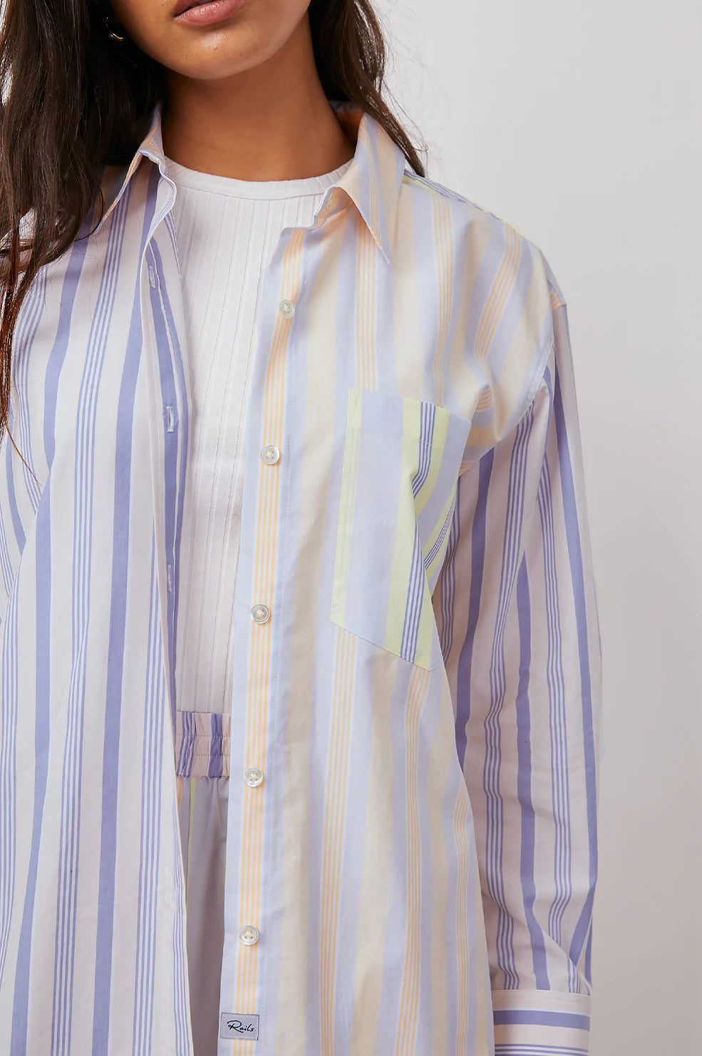 BOXER CITRUS MIXED STRIPED- DETAIL FRONT