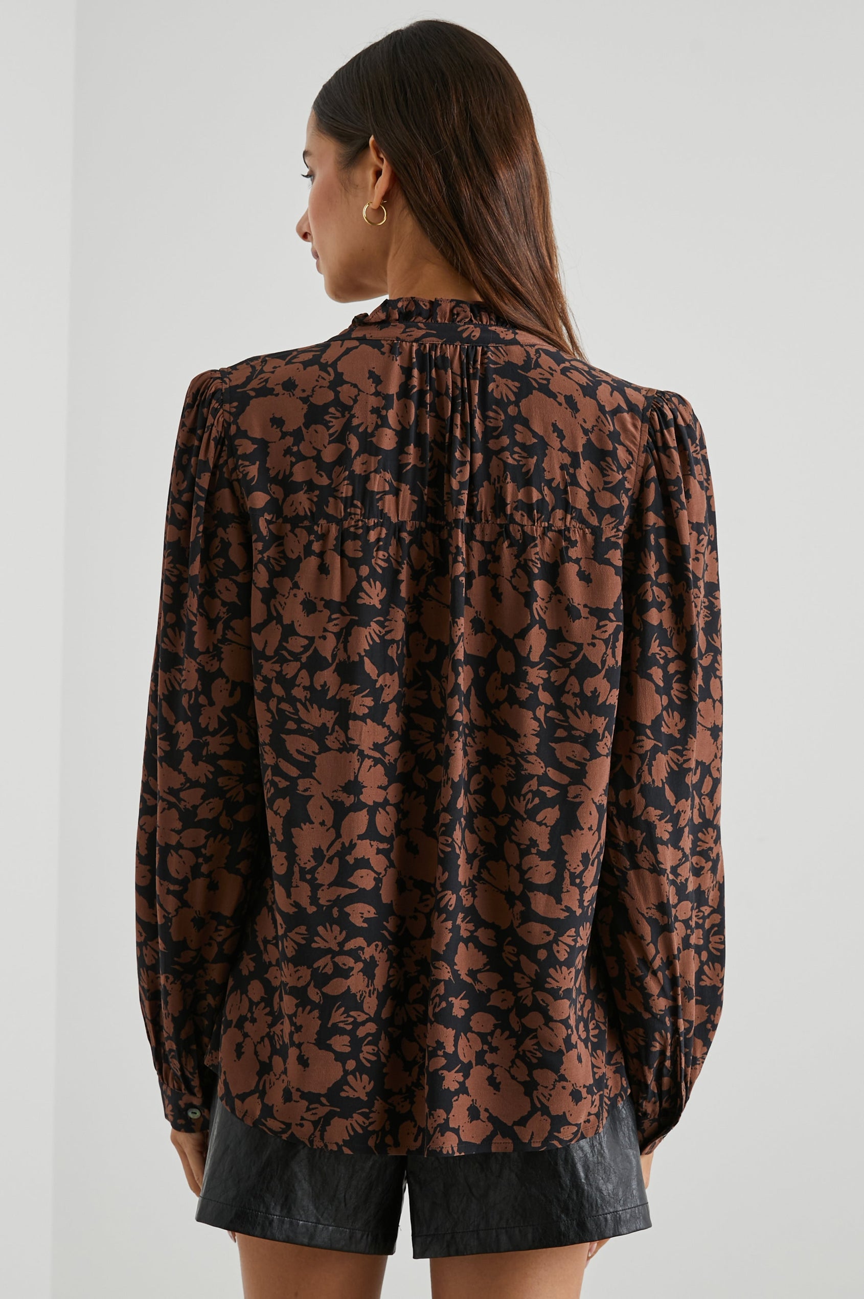 CAMILLE TOP GARDEN SILHOUETTE - BACK