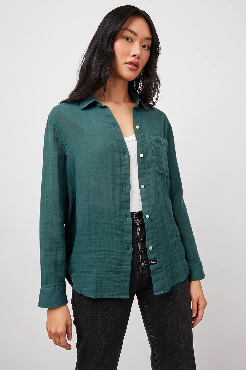 ELLIS ASPEN GROVE BUTTONDOWN SHIRT- FRONT