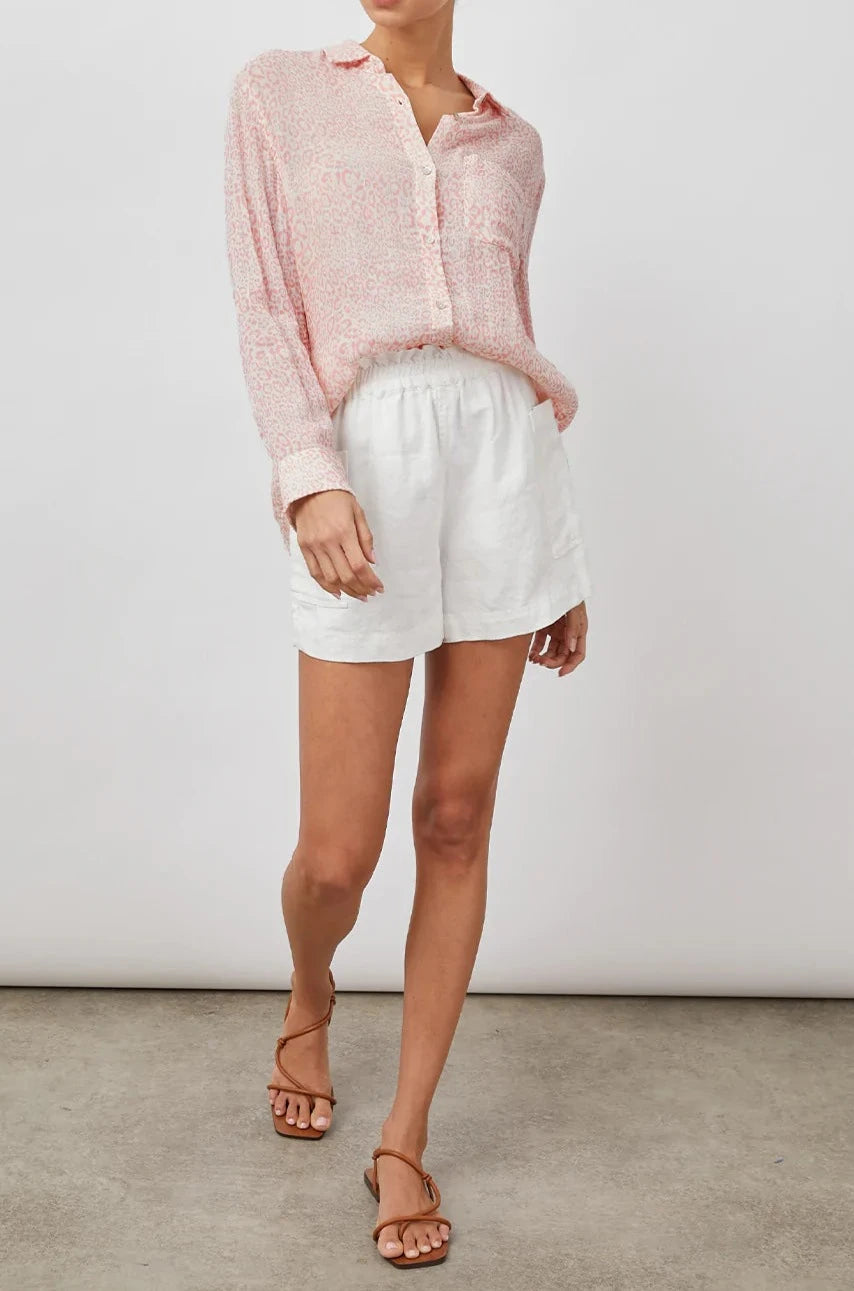 ELLIS ROSE CHEETAH LONG SLEEVE BUTTON DOWN-FULL FRONT BODY