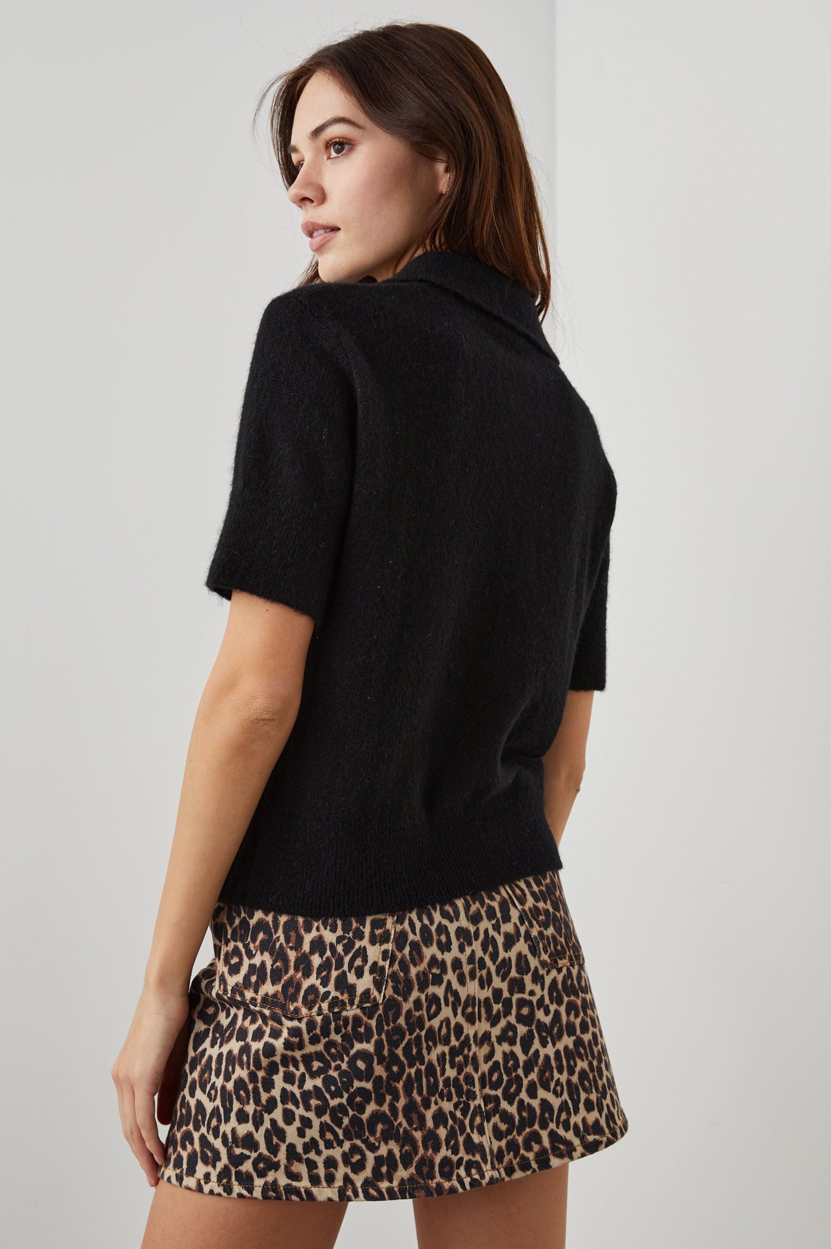 GRETA TOP BLACK - BACK