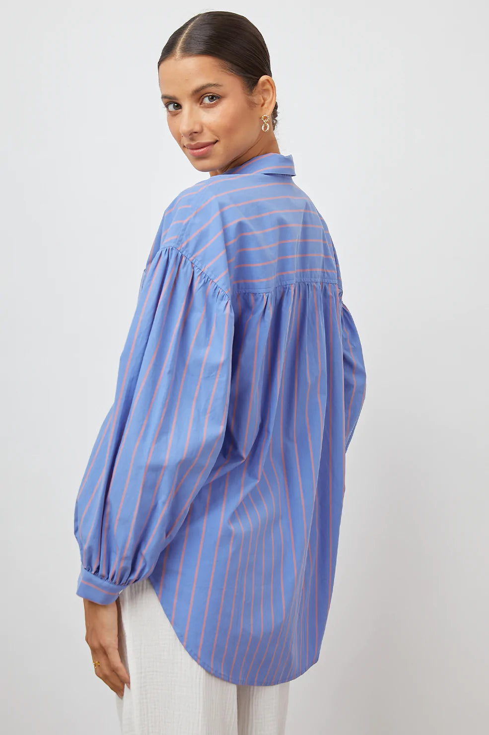 JANAE SHIRT LIMA STRIPE - BACK BODY
