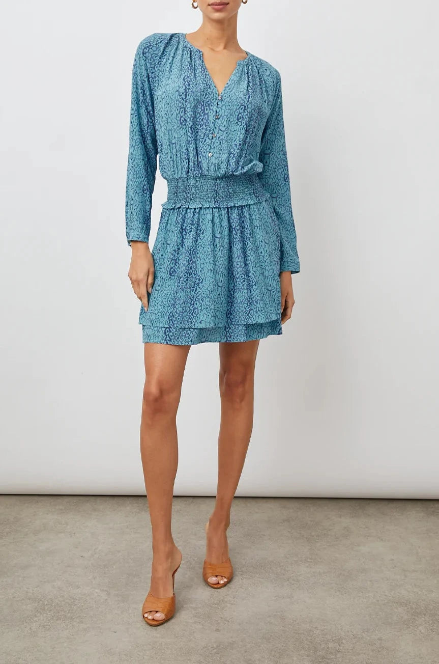 JASMINE JEWEL CHEETAH DRESS- FULL FRONT BODY