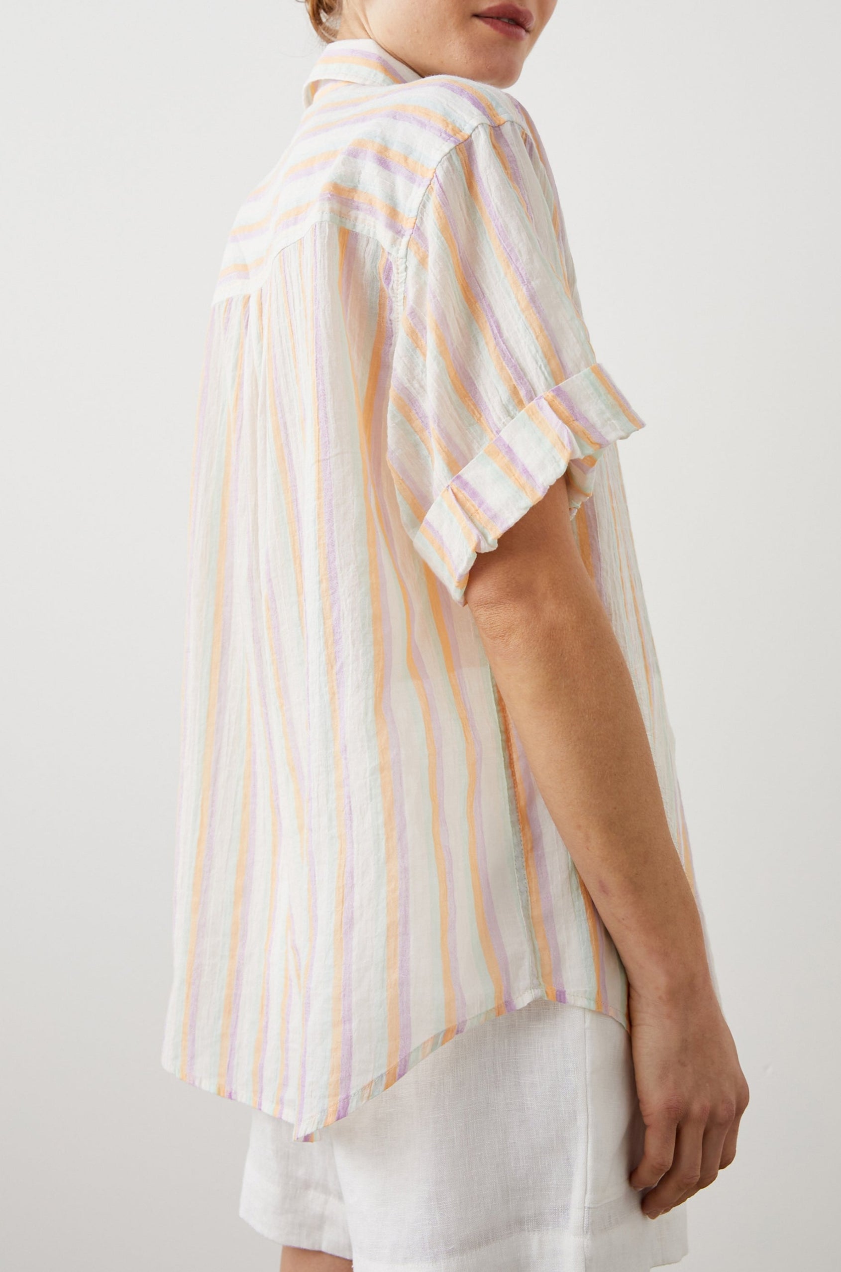 JOJO SHIRT MALTA STRIPE - BACK ANGLE