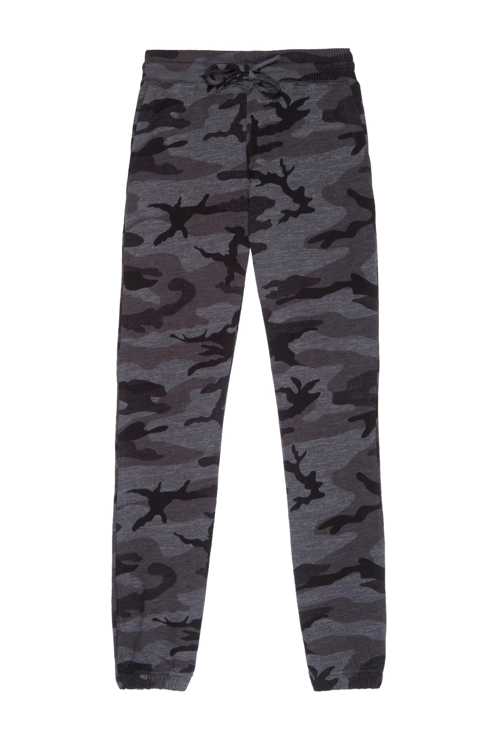 Kingston terry sweatpant in Iron Camo - flat