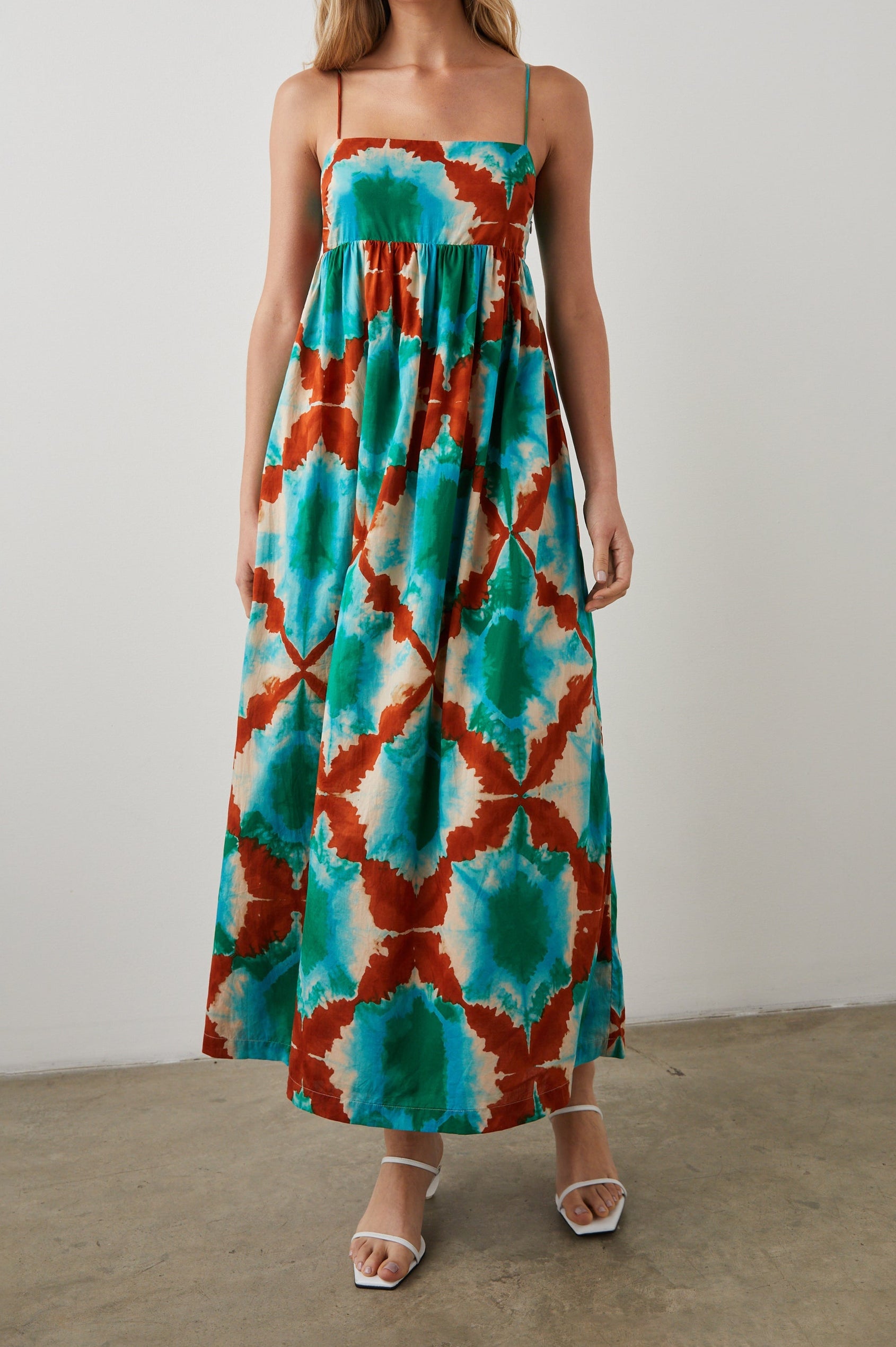 LUCILLE DRESS KALEIDOSCOPE - FULL FRONT BODY