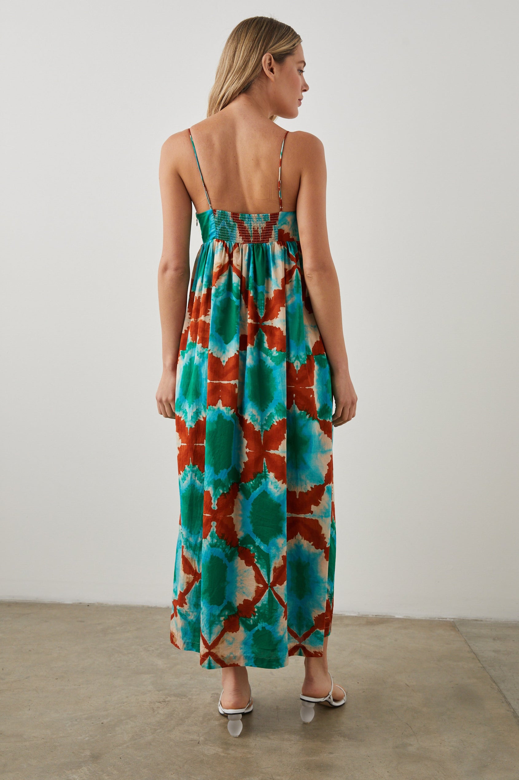 LUCILLE DRESS KALEIDOSCOPE - BACK