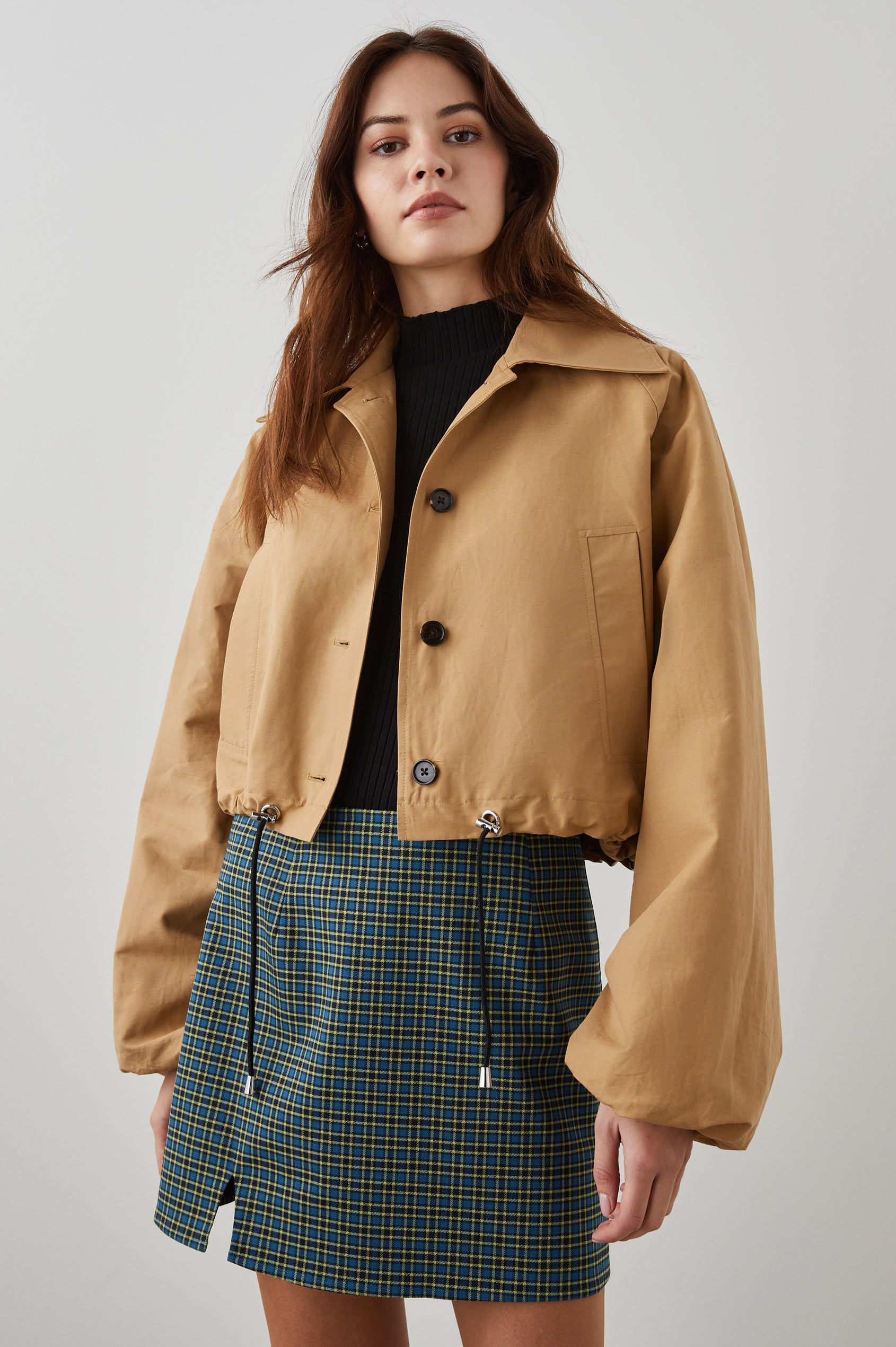 NORTH JACKET CAMEL - FRONT