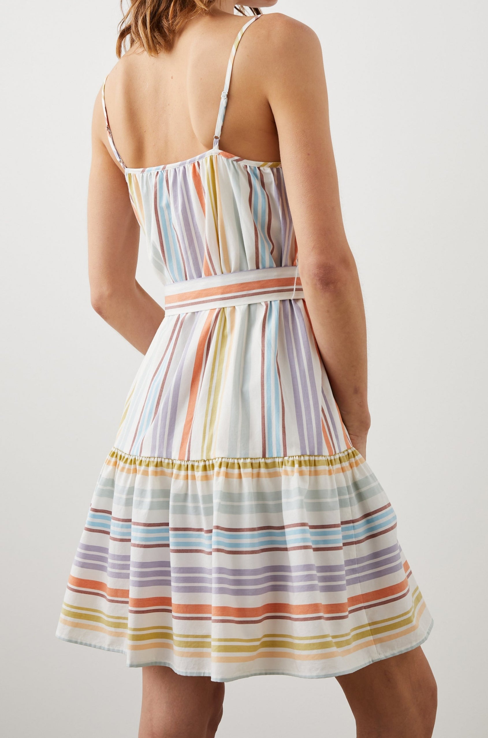 NYAH DRESS OASIS STRIPE - BACK