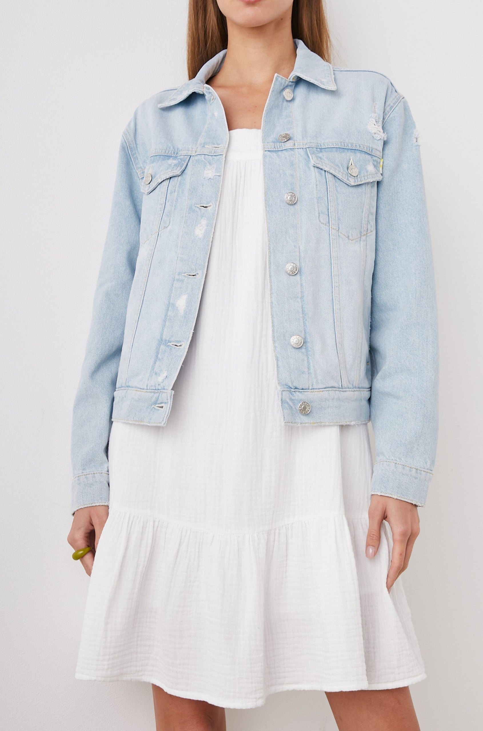 THE MULHOLLAND FADED BLUE DISTRESS - FRONT