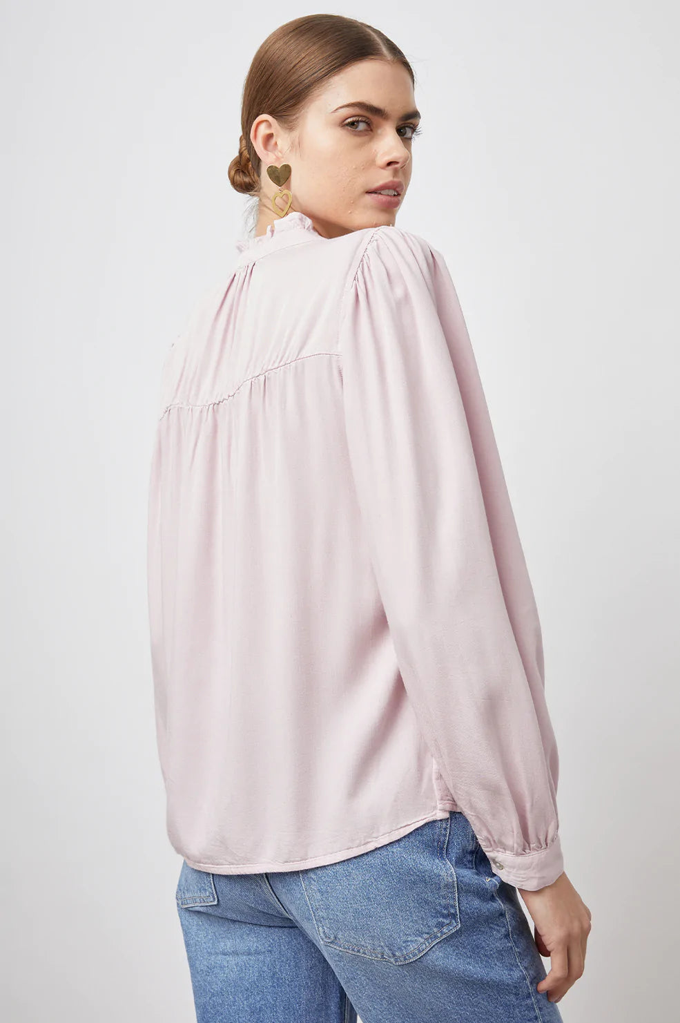 CAMILLE TOP DUSTY ROSE - BACK BODY
