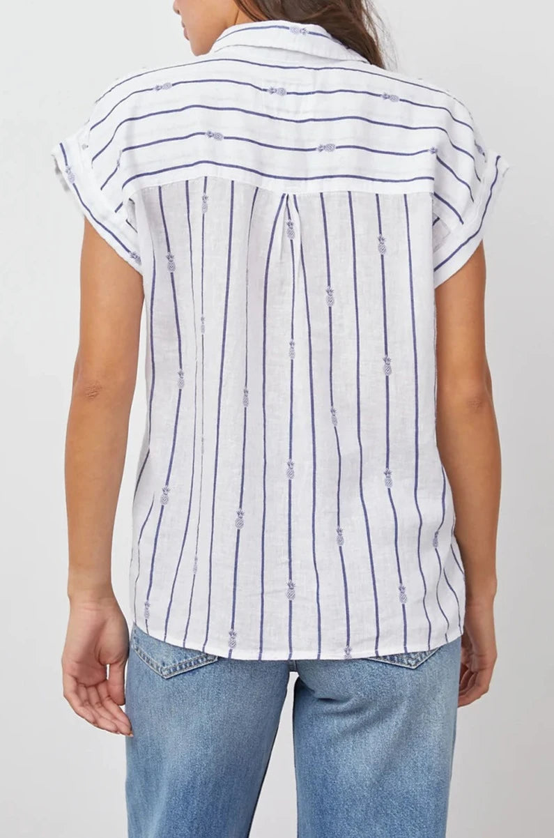 WHITNEY PINEAPPLE STRIPE-BACK
