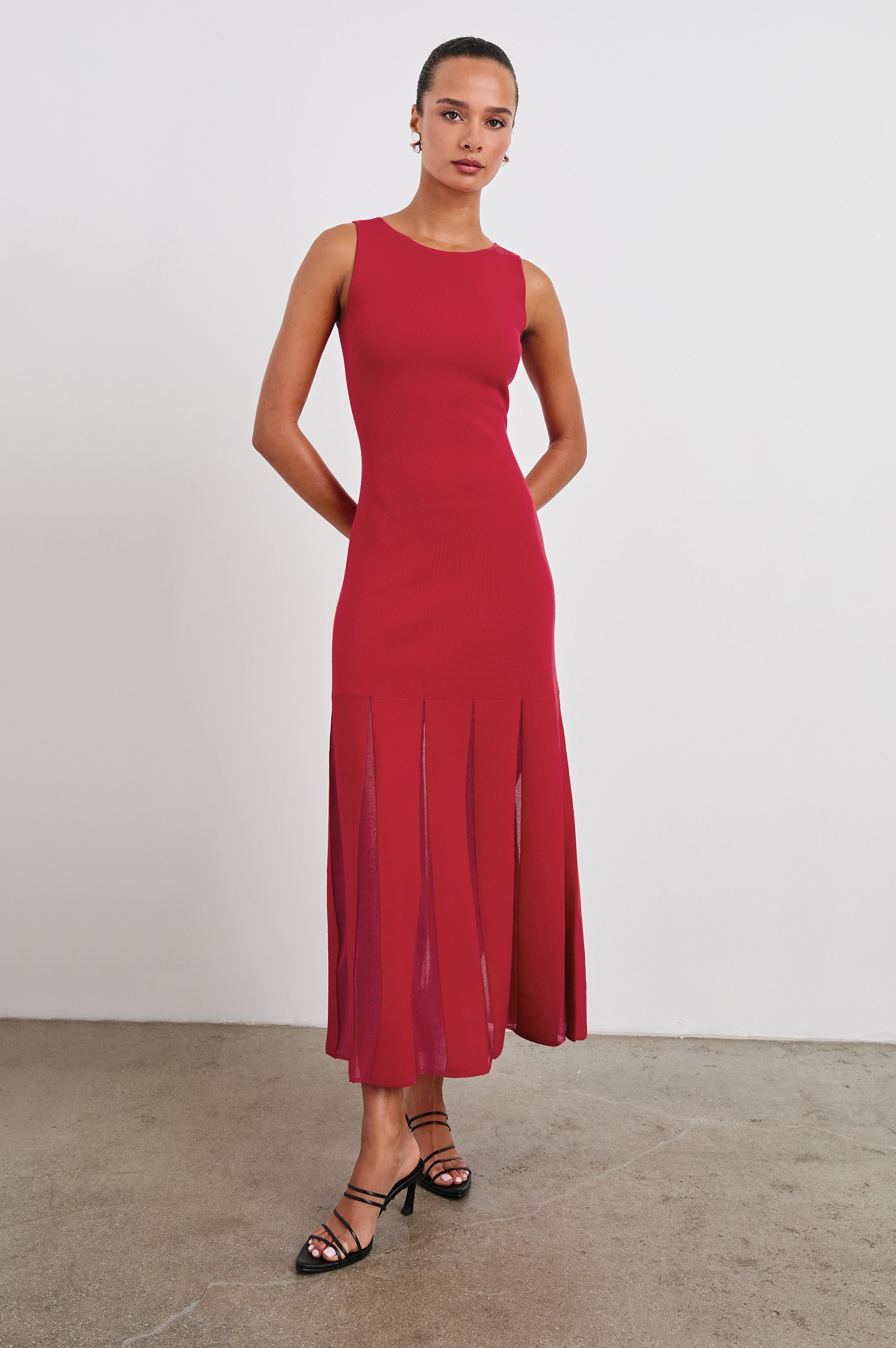 alessia maxi dress in brown superdown superdown - Alessia Maxi Dress