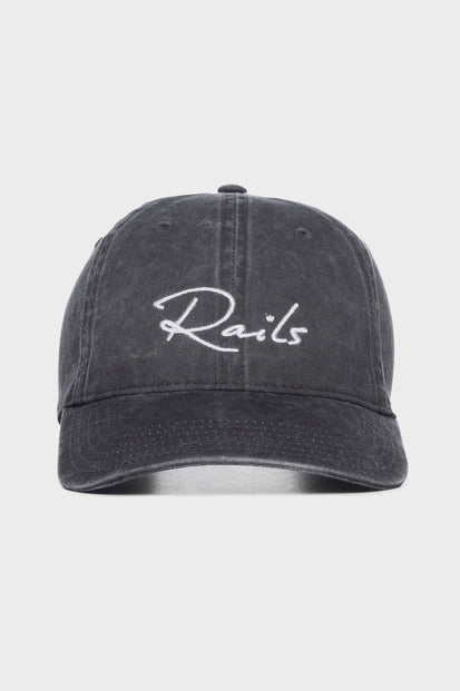 ANNIVERSARY-BASEBALL-CAP-WASHED-BLACK-FLAT