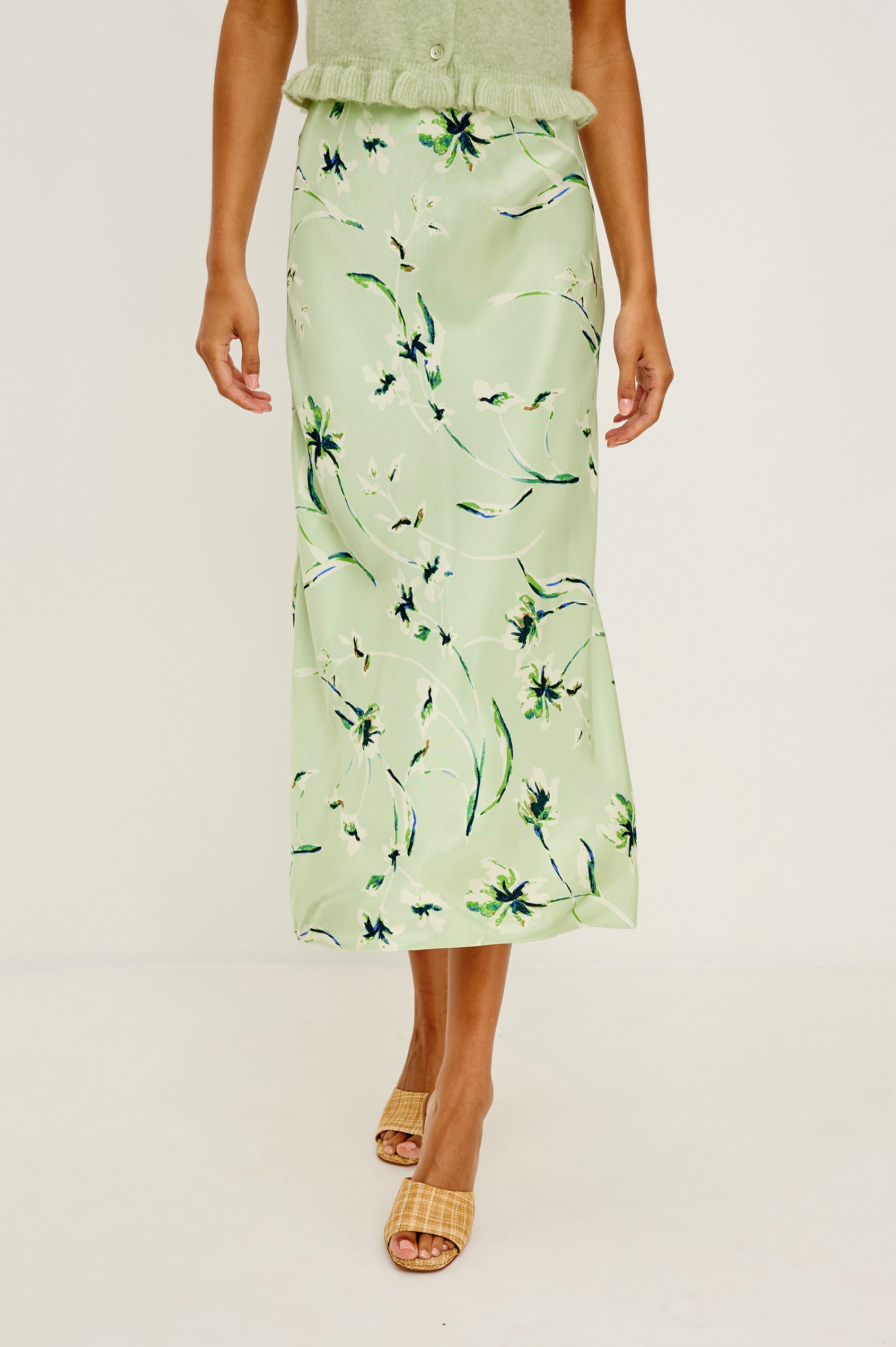 ANYA SKIRT - MINT LINNEA