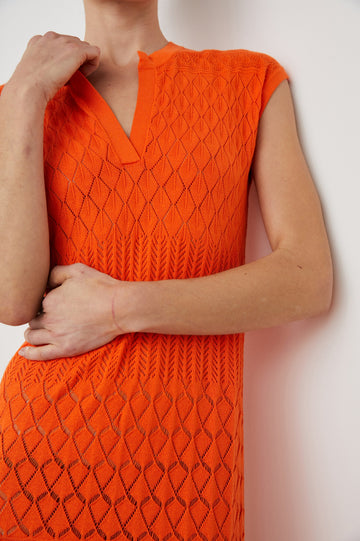 ASHLEY DRESS ARANCIONE - MORE DETAILS