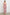 Audrina Sleeveless Midi Dress with Wide Shoulder Straps, a Deep V Neck and V-Back, and an Empire Waist in Amaranth Colorway - back view on model